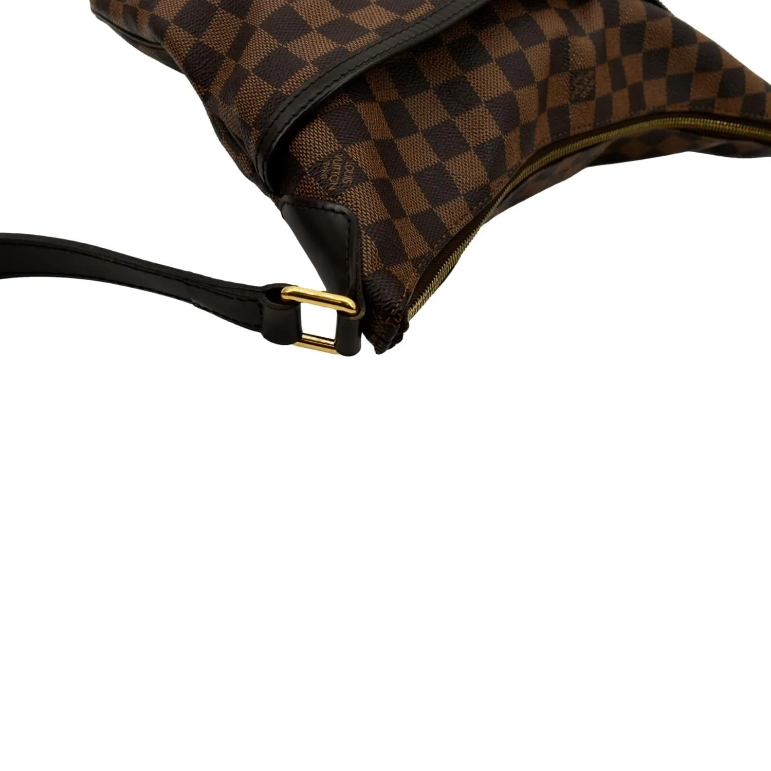 LOUIS VUITTON Bloomsbury GM Damier Ebene Shoulder Crossbody Bag Brown