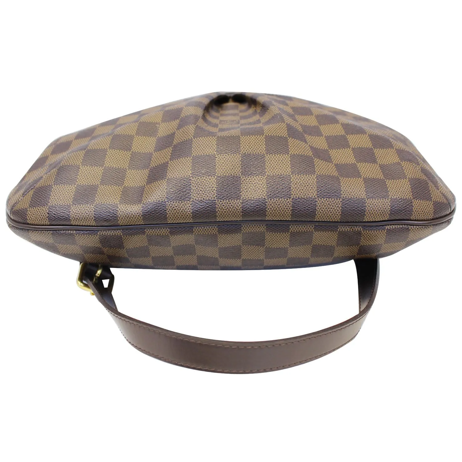 LOUIS VUITTON Bloomsbury GM Damier Ebene Shoulder Crossbody Bag Brown
