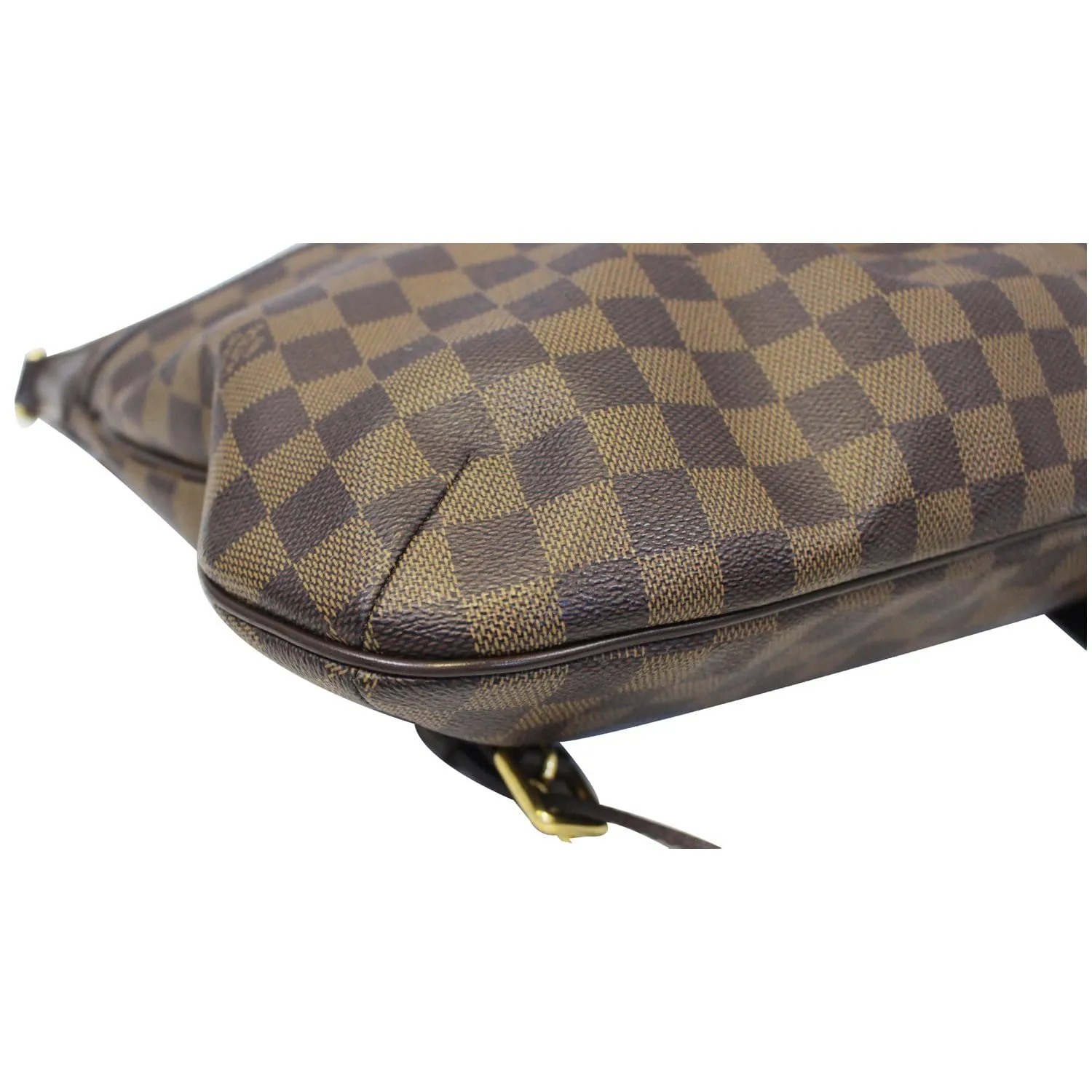 LOUIS VUITTON Bloomsbury GM Damier Ebene Shoulder Crossbody Bag Brown