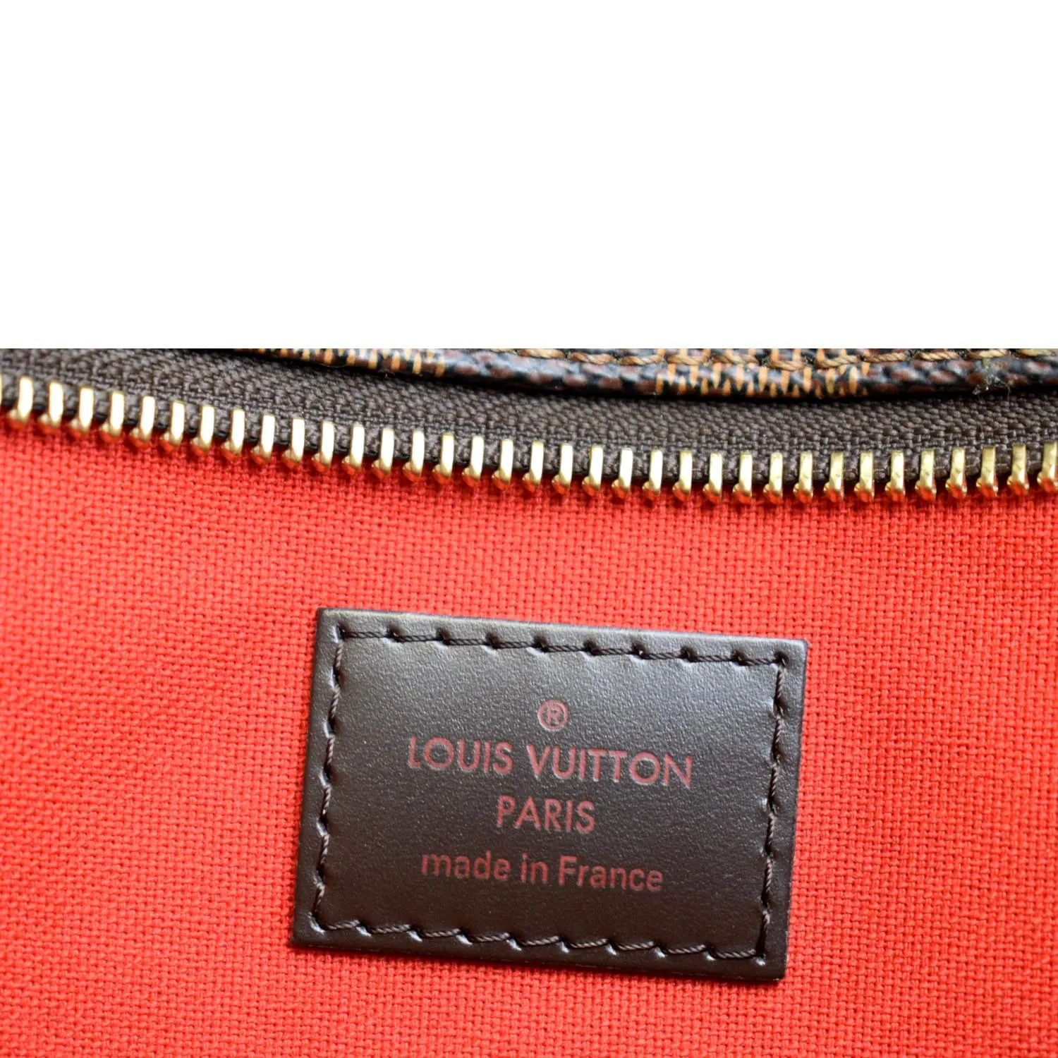 LOUIS VUITTON Bloomsbury GM Damier Ebene Shoulder Crossbody Bag Brown