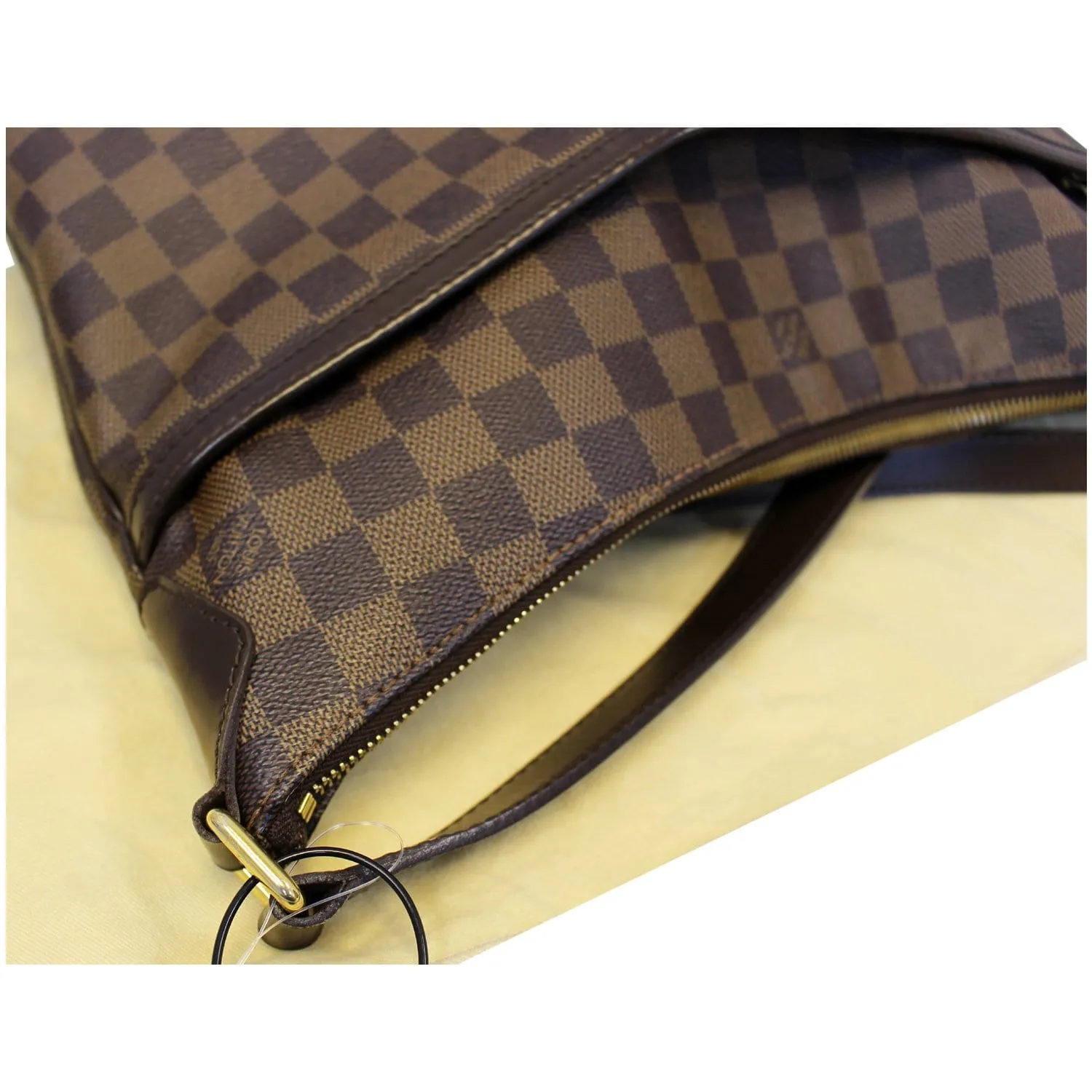 Louis Vuitton Bloomsbury GM Damier Ebene Shoulder Crossbody Bag