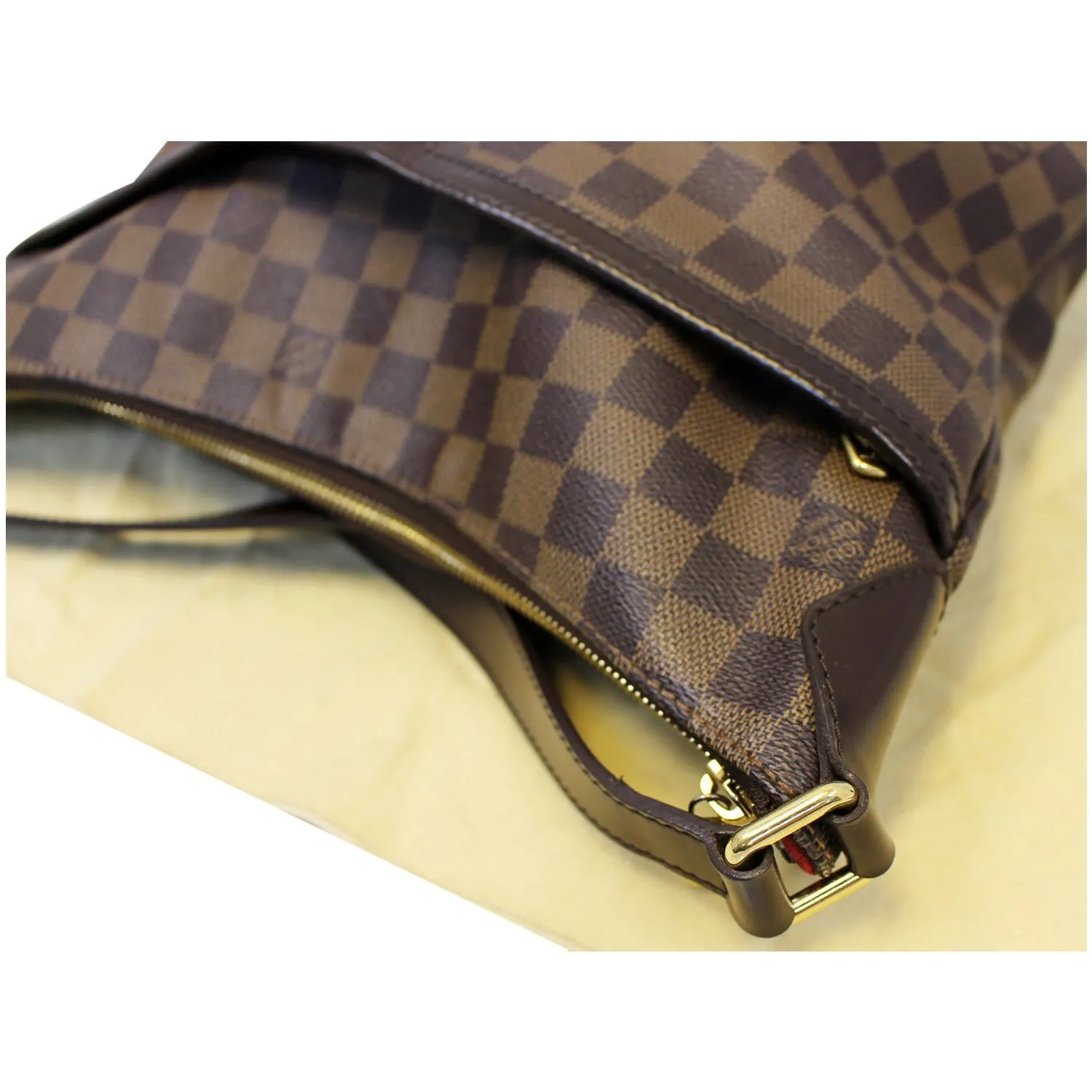 Louis Vuitton Bloomsbury GM Damier Ebene Shoulder Crossbody Bag