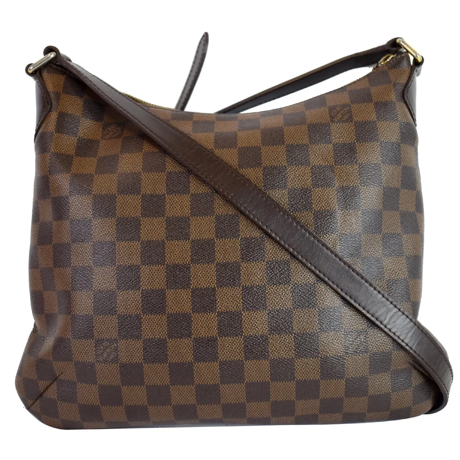 LOUIS VUITTON Bloomsbury PM Damier Ebene Shoulder Bag Brown