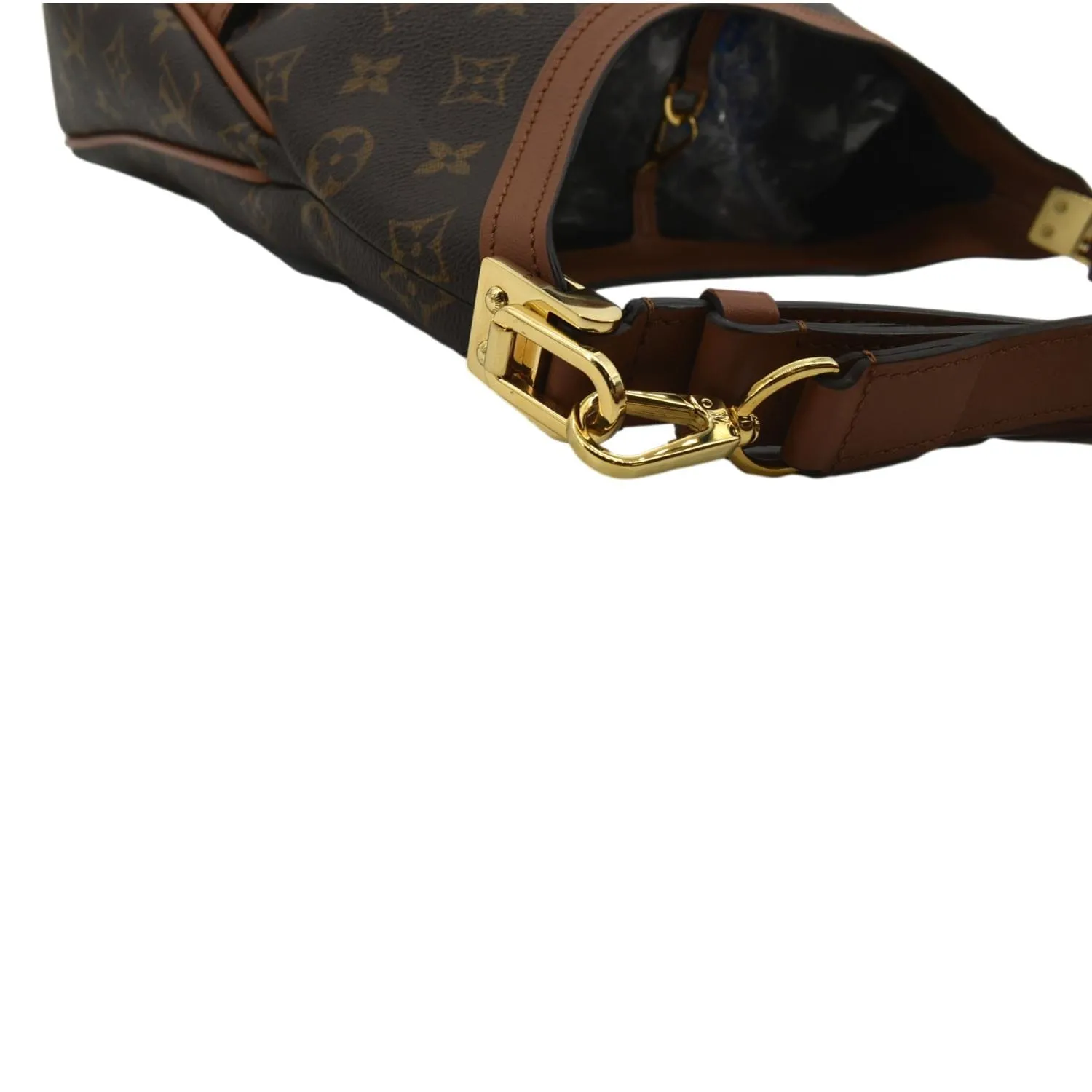 LOUIS VUITTON Dauphine Monogram Reverse Canvas Hobo Shoulder Bag Brown