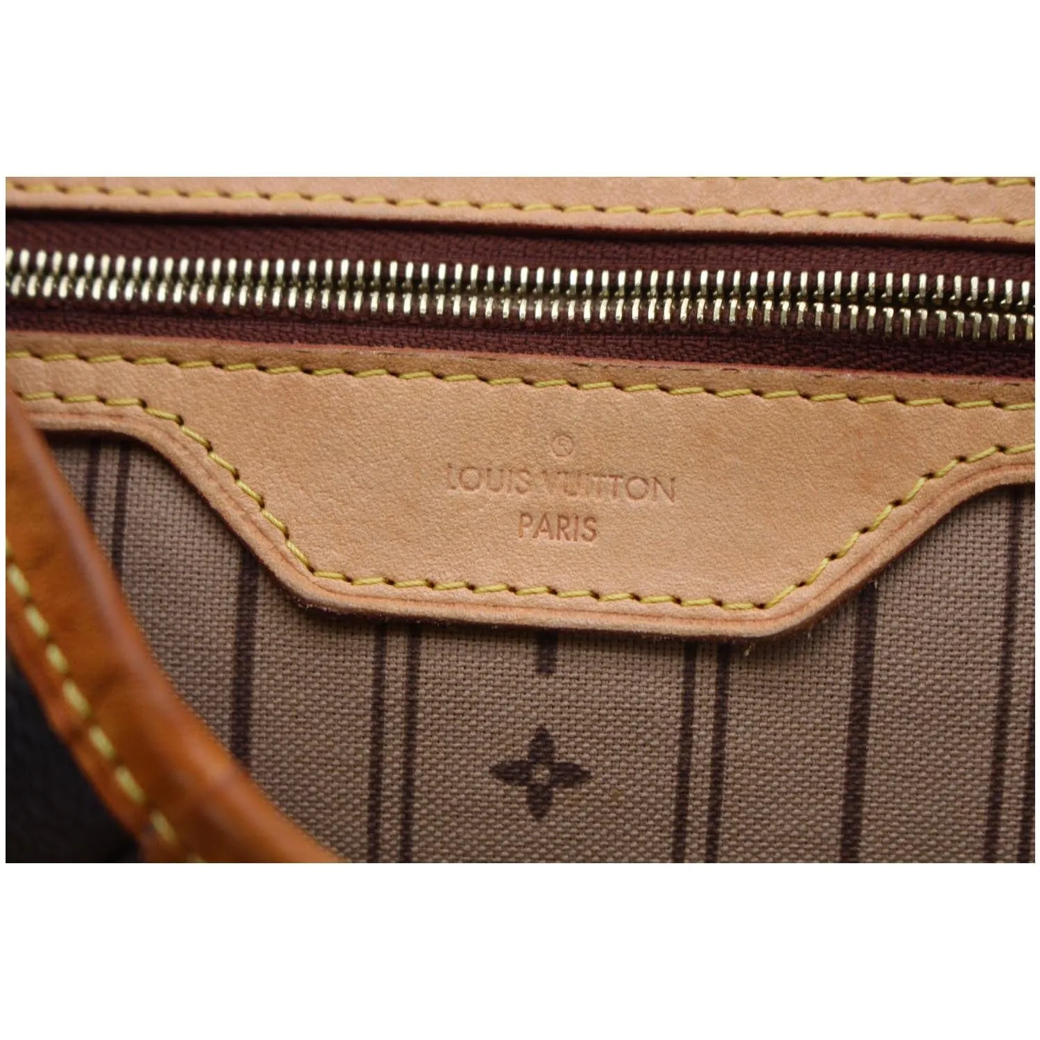 LOUIS VUITTON Delightful GM Monogram Canvas Shoulder Bag Brown