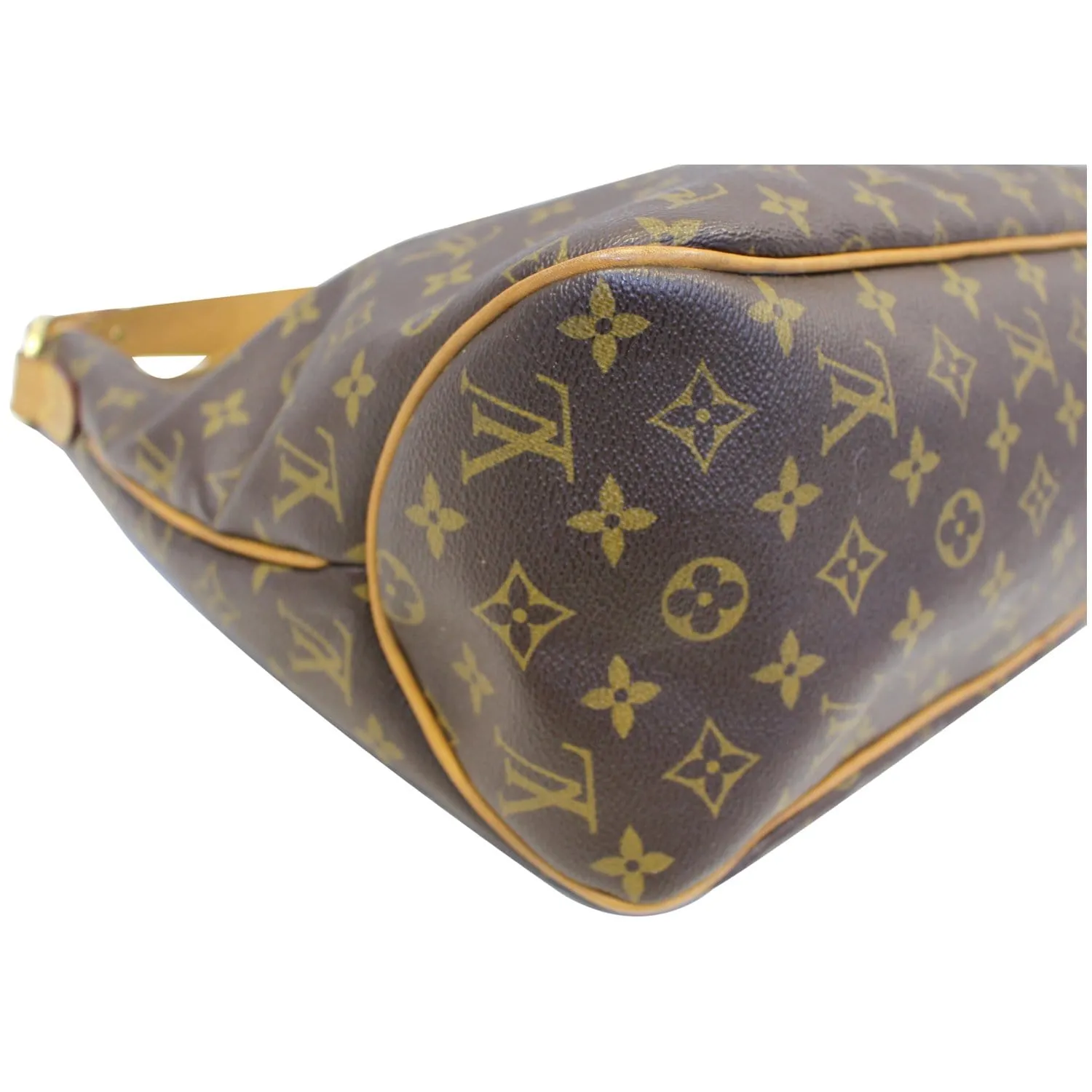 LOUIS VUITTON Delightful MM Monogram Canvas Shoulder Bag Brown