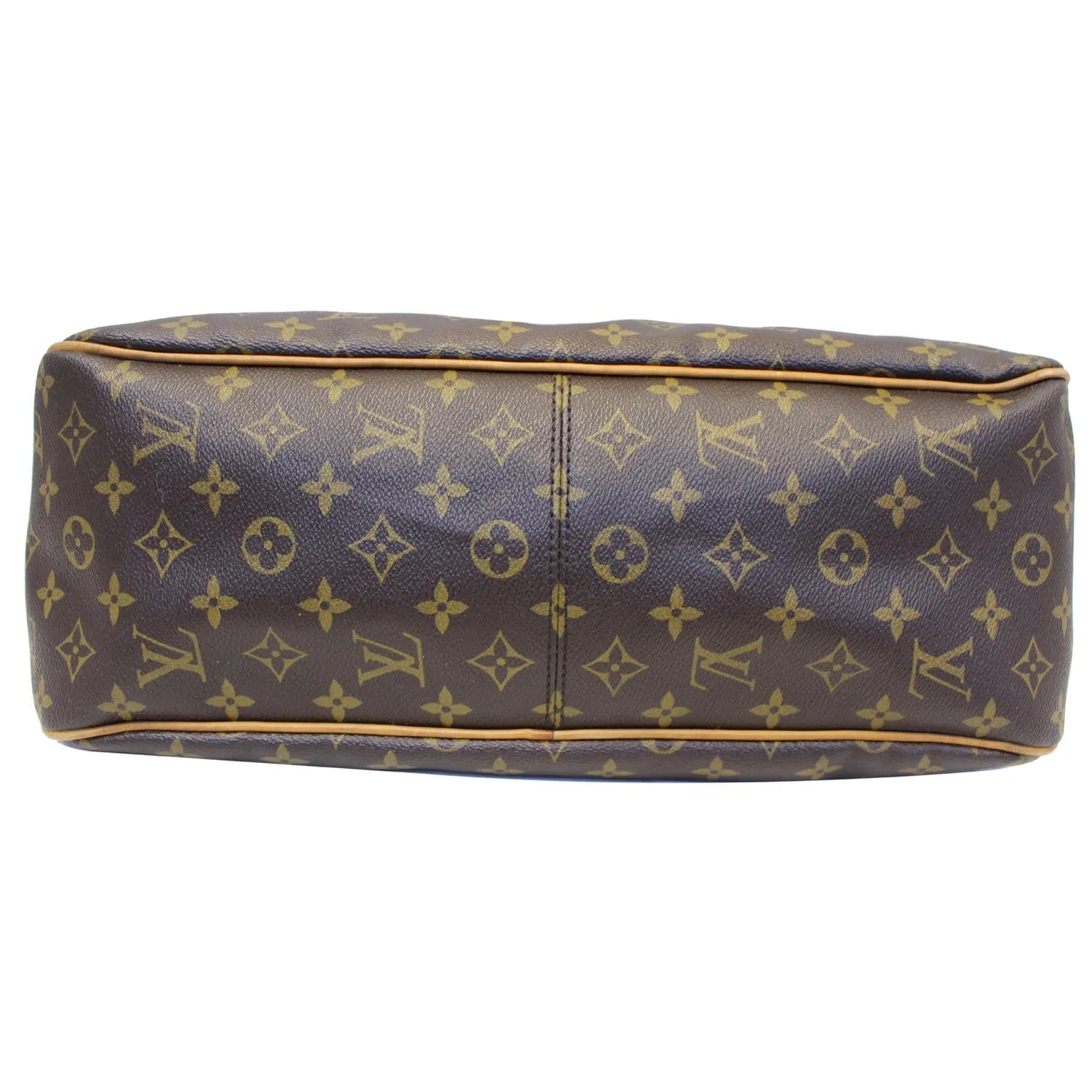 LOUIS VUITTON Delightful MM Monogram Canvas Shoulder Bag Brown