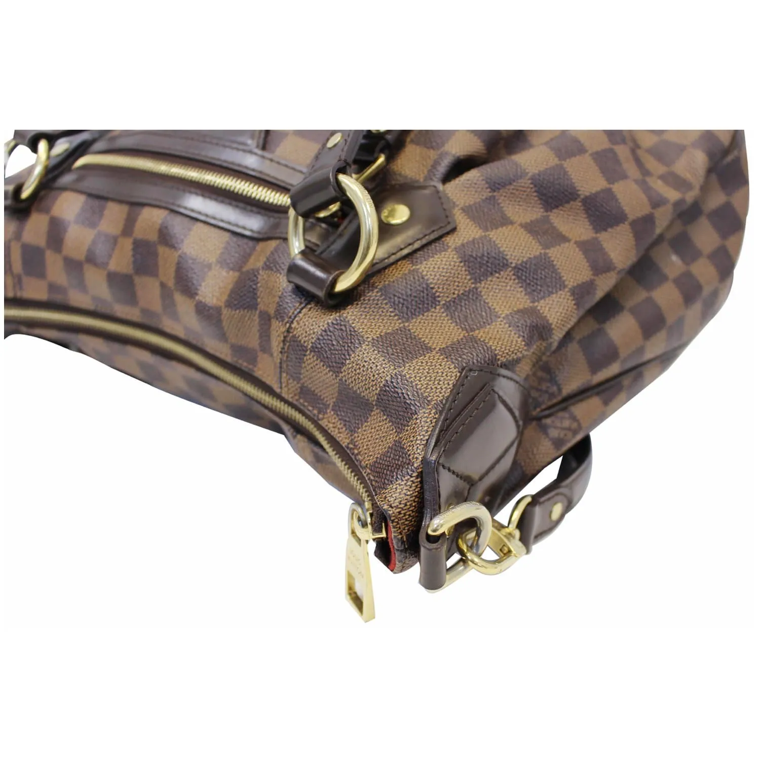 LOUIS VUITTON Evora MM Damier Ebene Tote Shoulder Bag - 25% OFF