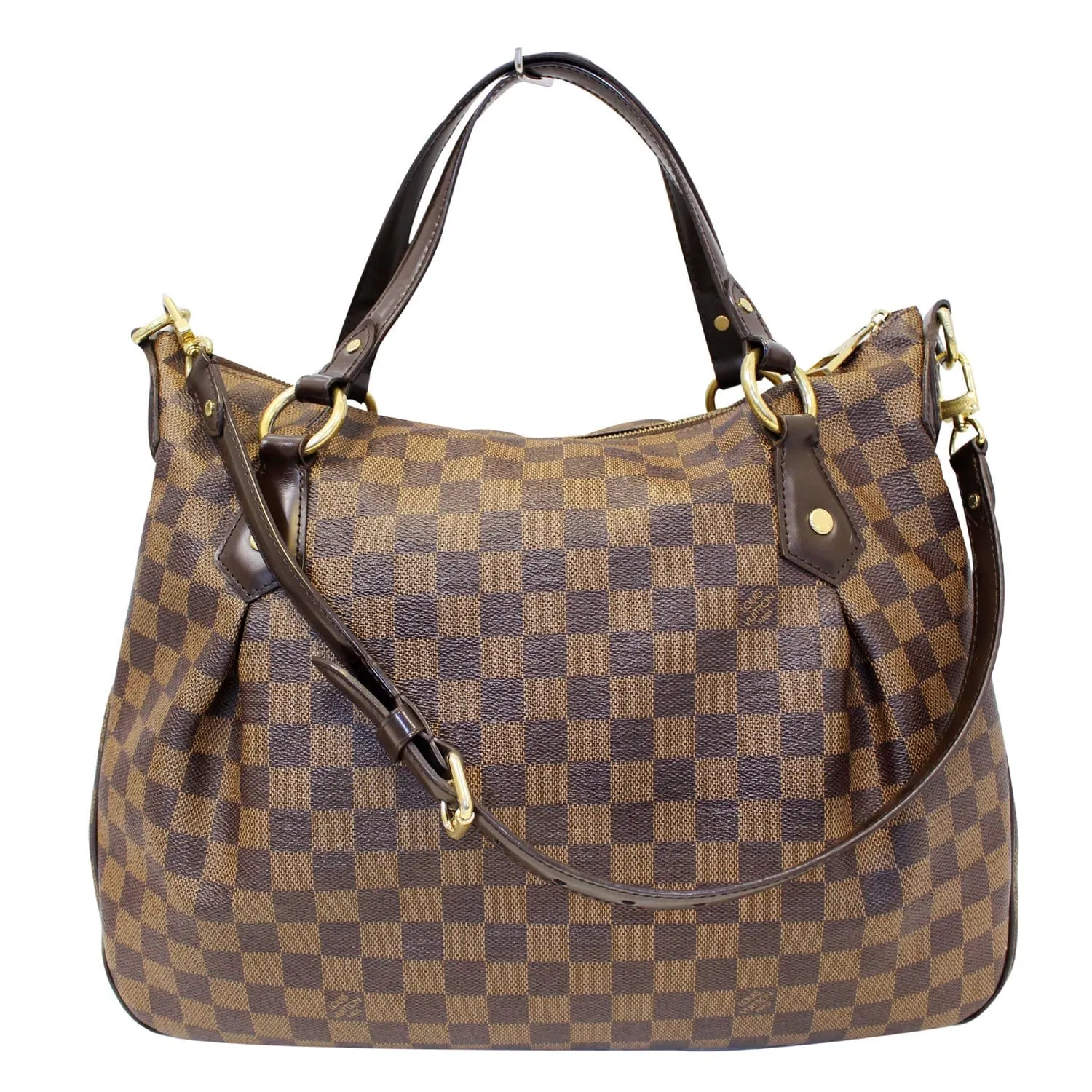 LOUIS VUITTON Evora MM Damier Ebene Tote Shoulder Bag - 25% OFF