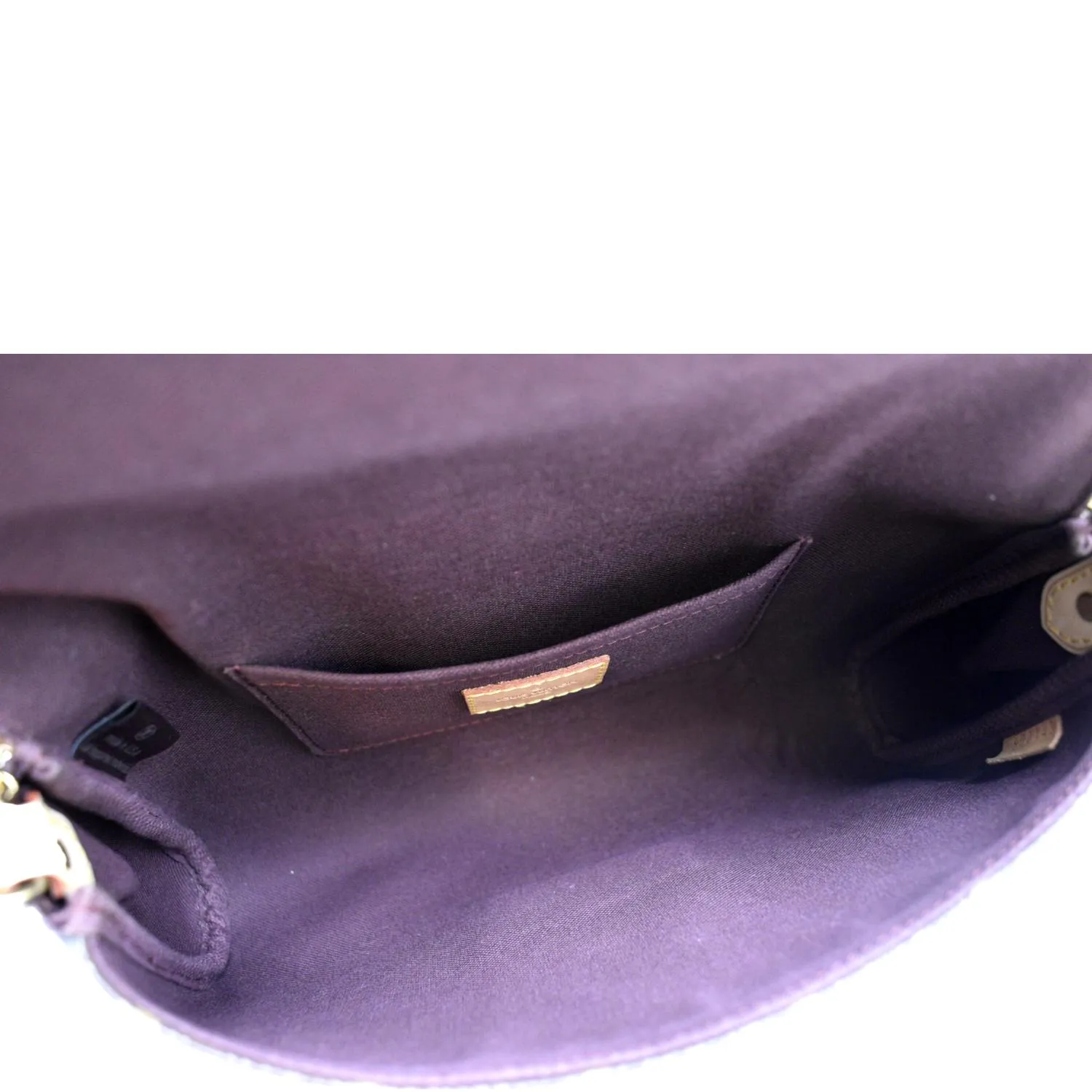 LOUIS VUITTON Favorite MM Monogram Canvas Crossbody Bag Brown