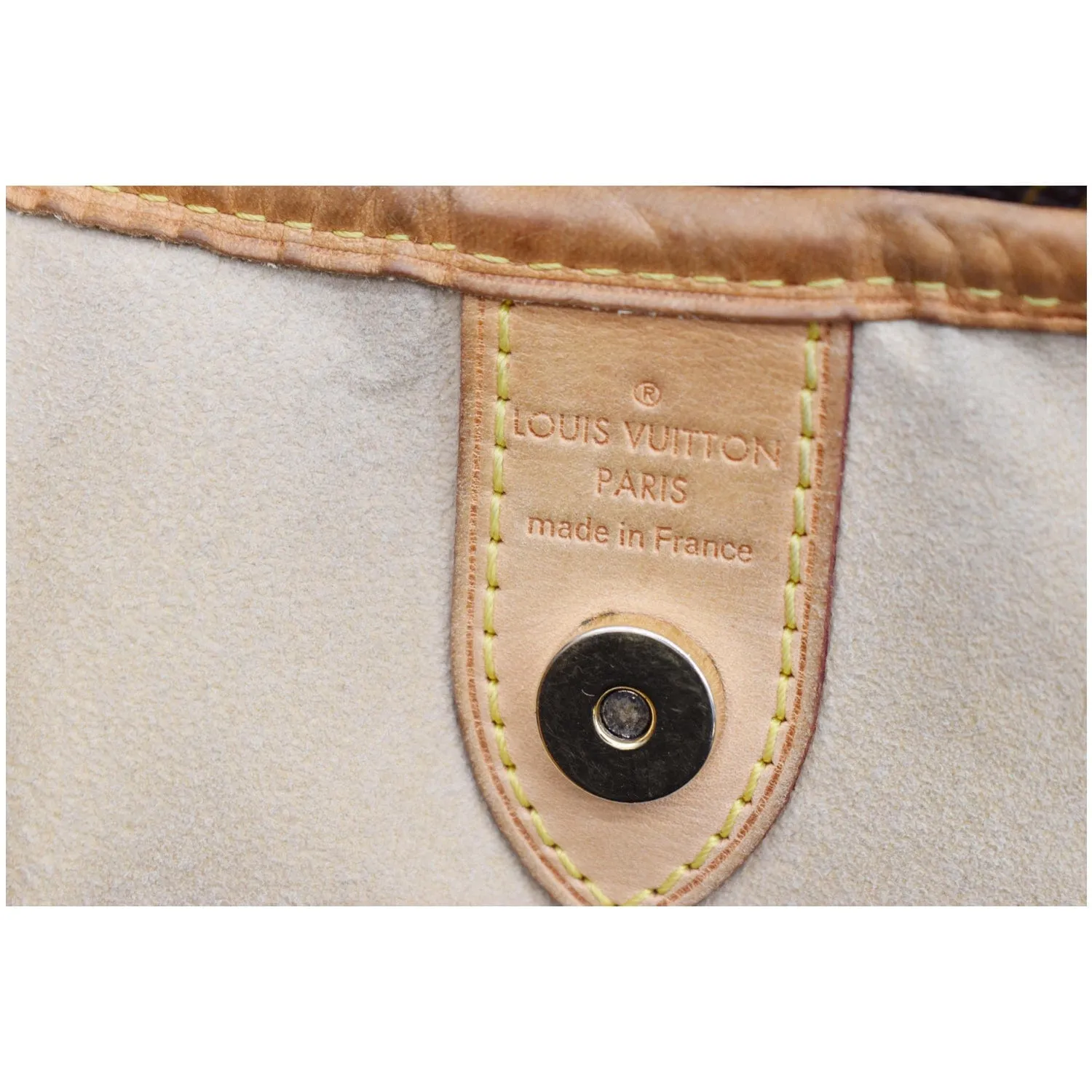 LOUIS VUITTON Galliera PM Monogram Canvas Shoulder Bag Brown