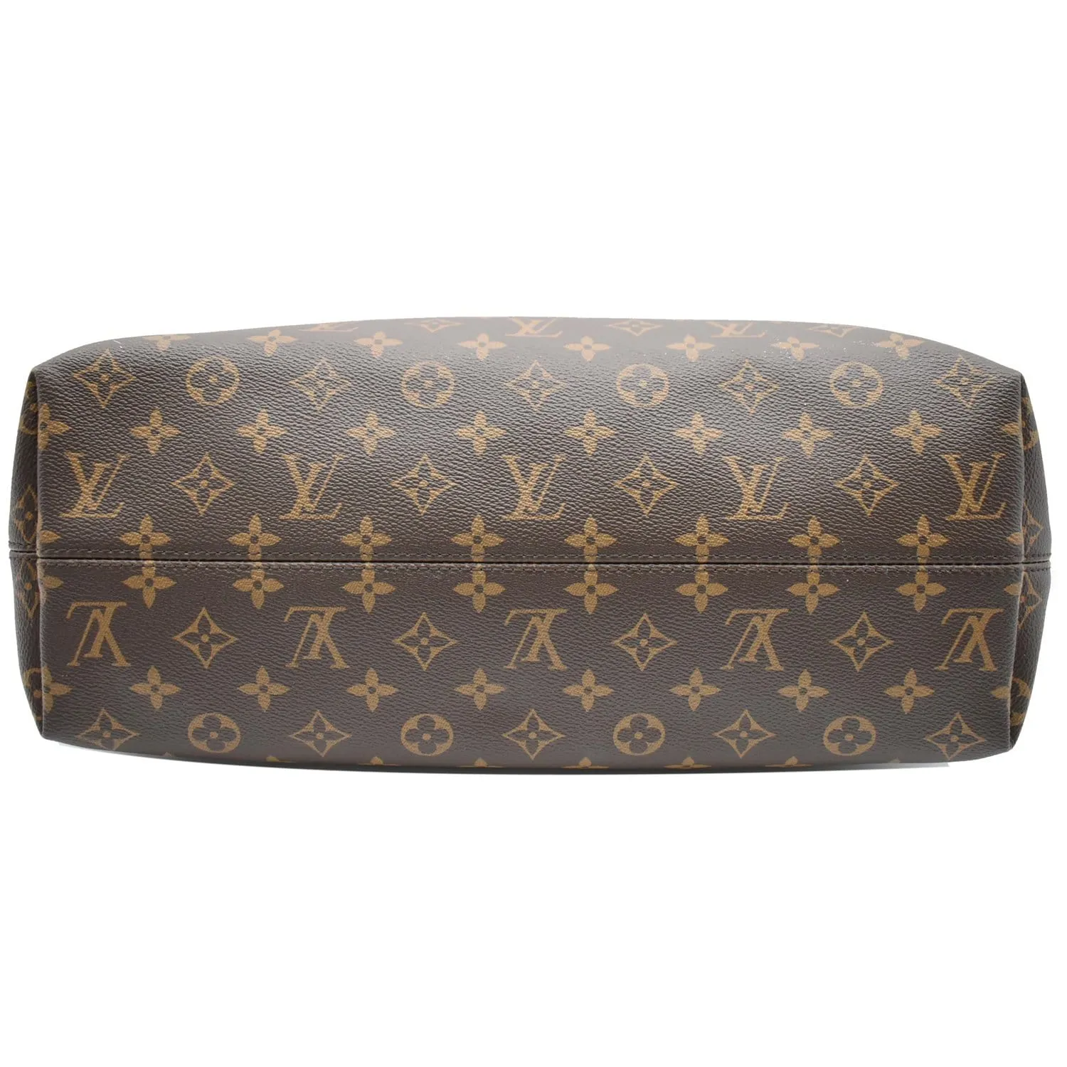 LOUIS VUITTON  Graceful MM Monogram Canvas Shoulder Bag Brown