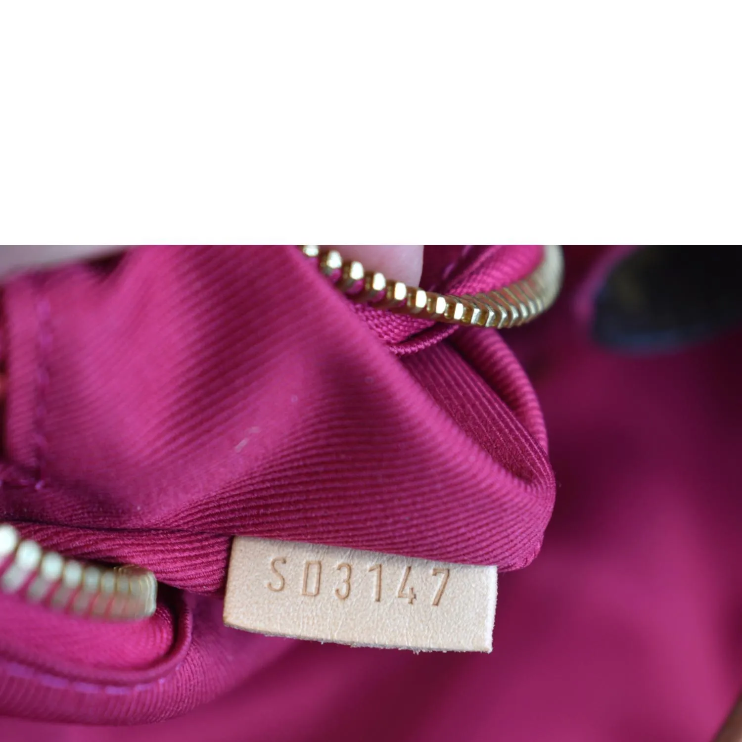 LOUIS VUITTON Graceful MM Monogram Canvas Shoulder Bag Brown