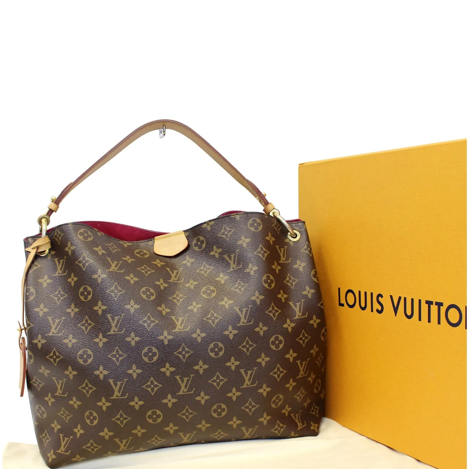 LOUIS VUITTON Graceful MM Monogram Canvas Shoulder Bag