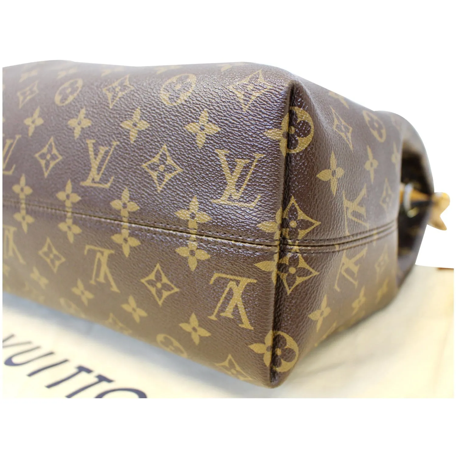 LOUIS VUITTON Graceful MM Monogram Canvas Shoulder Bag
