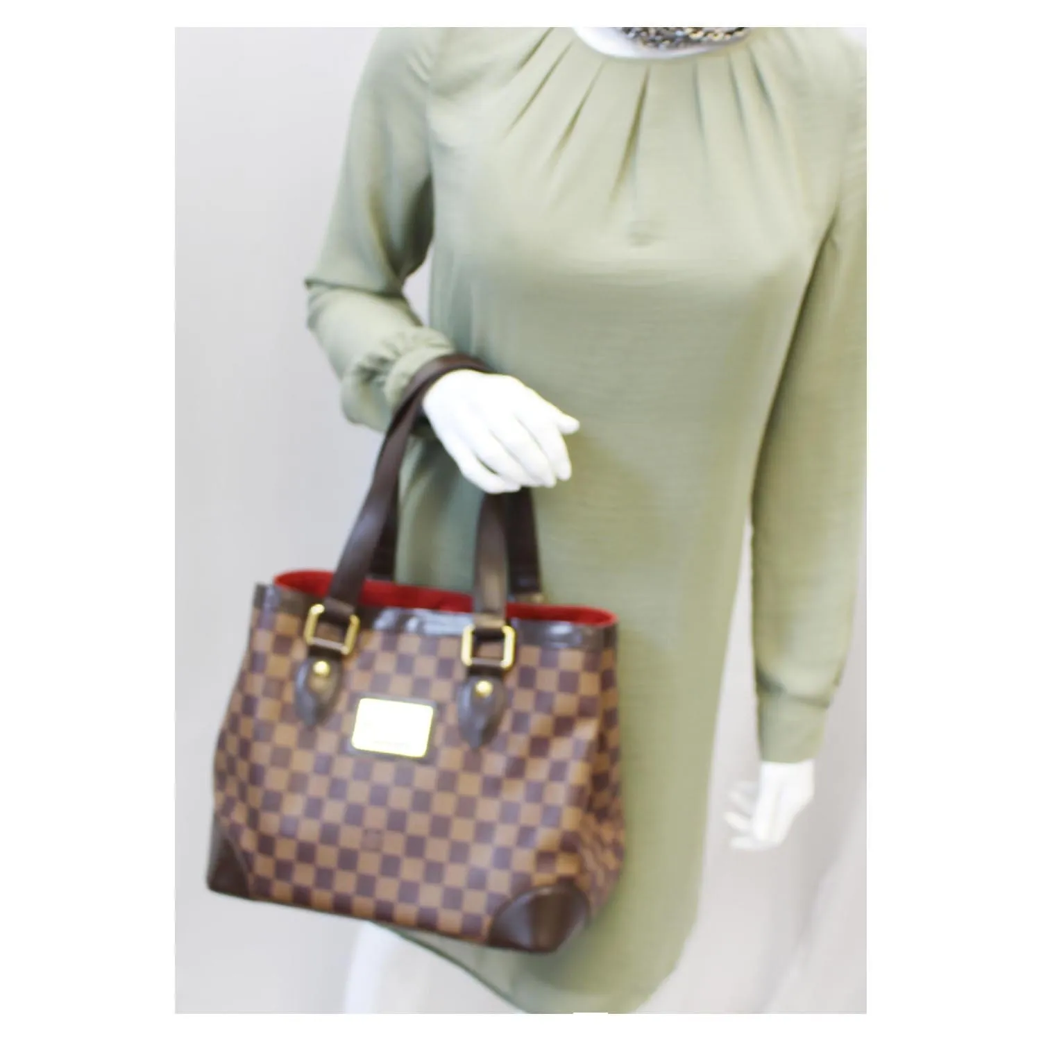 LOUIS VUITTON Hampstead PM Damier Ebene  Shoulder Bag