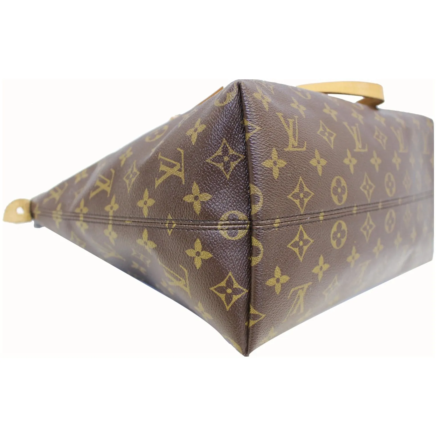 LOUIS VUITTON Iena MM Monogram Canvas Shoulder Bag Brown