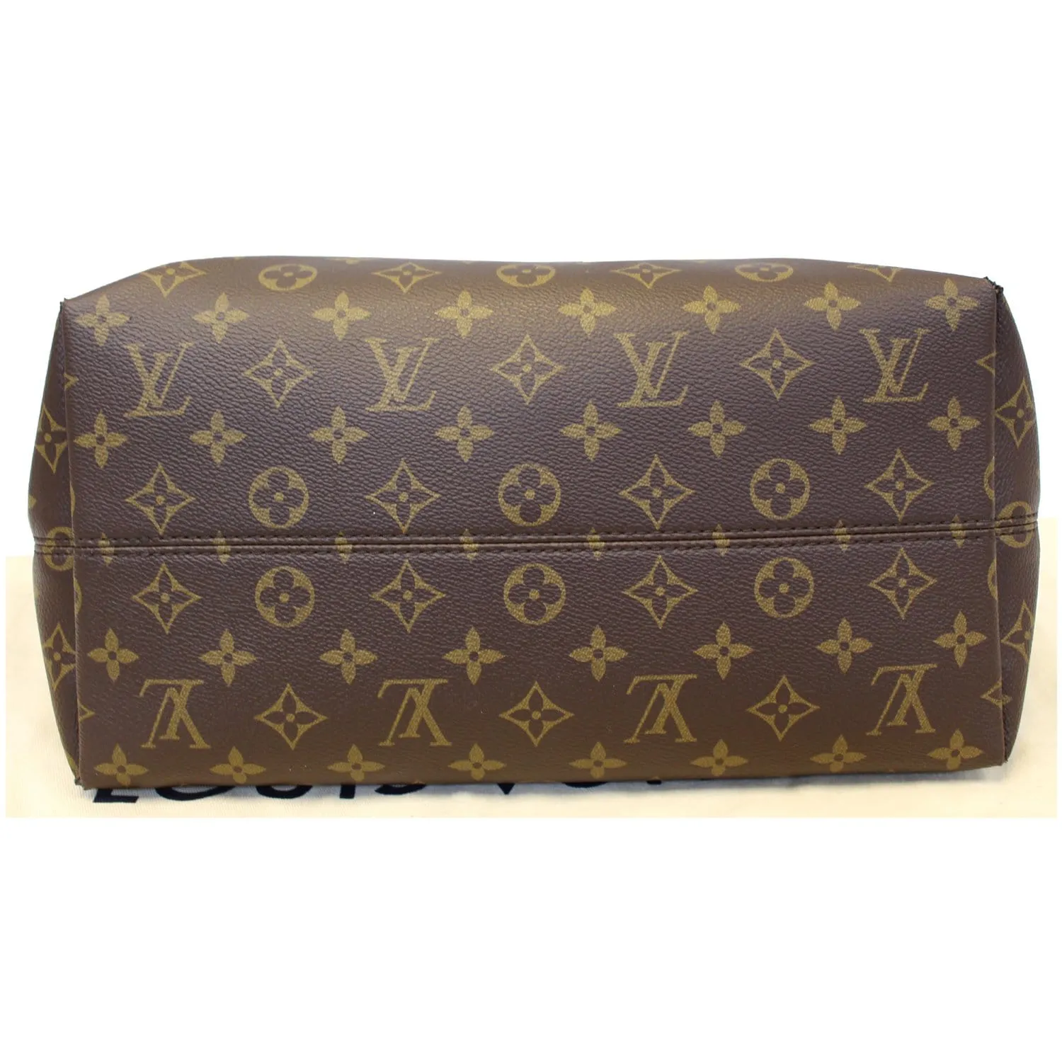 LOUIS VUITTON Iena PM Monogram Canvas Shoulder Bag Brown