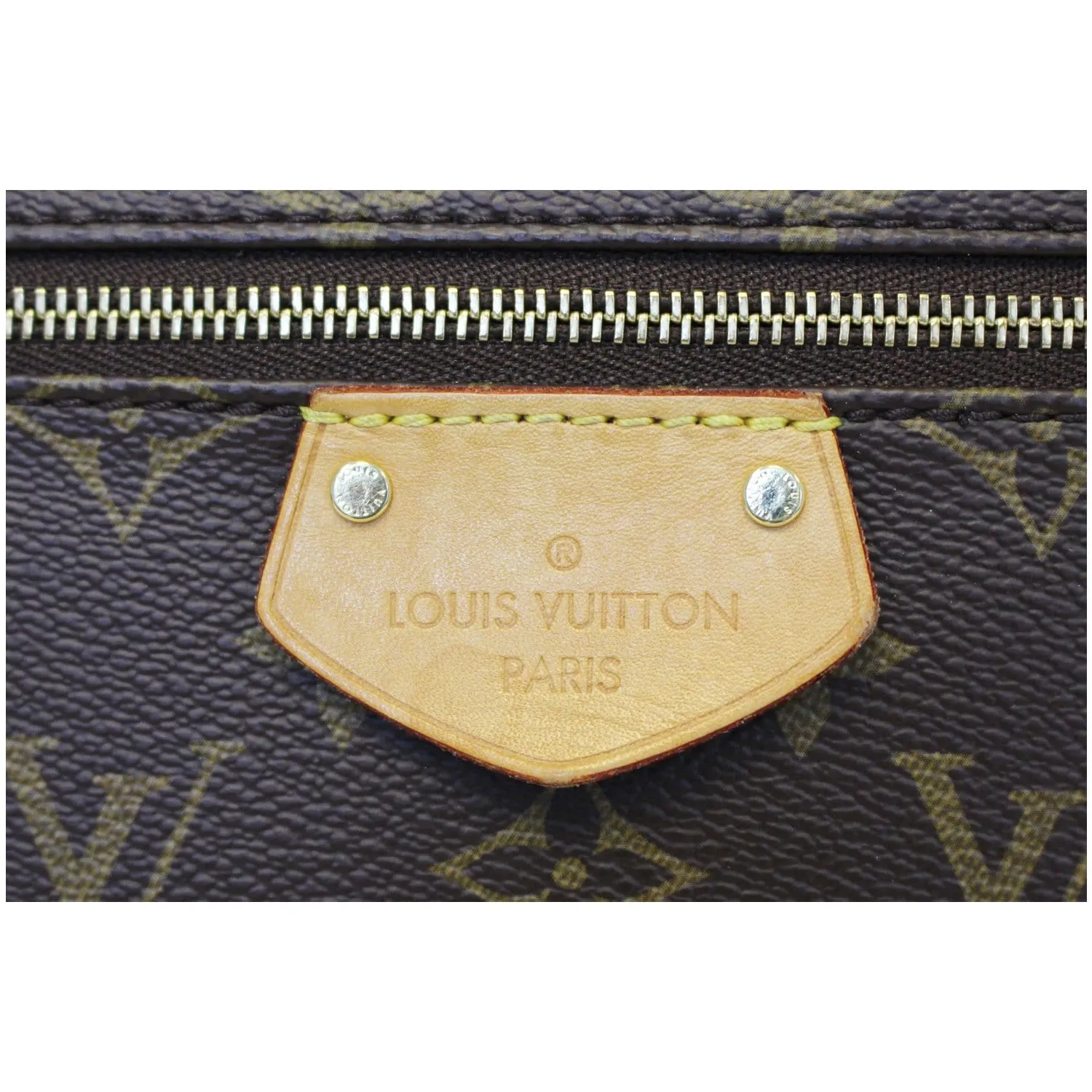 LOUIS VUITTON Iena PM Monogram Canvas Shoulder Bag Brown