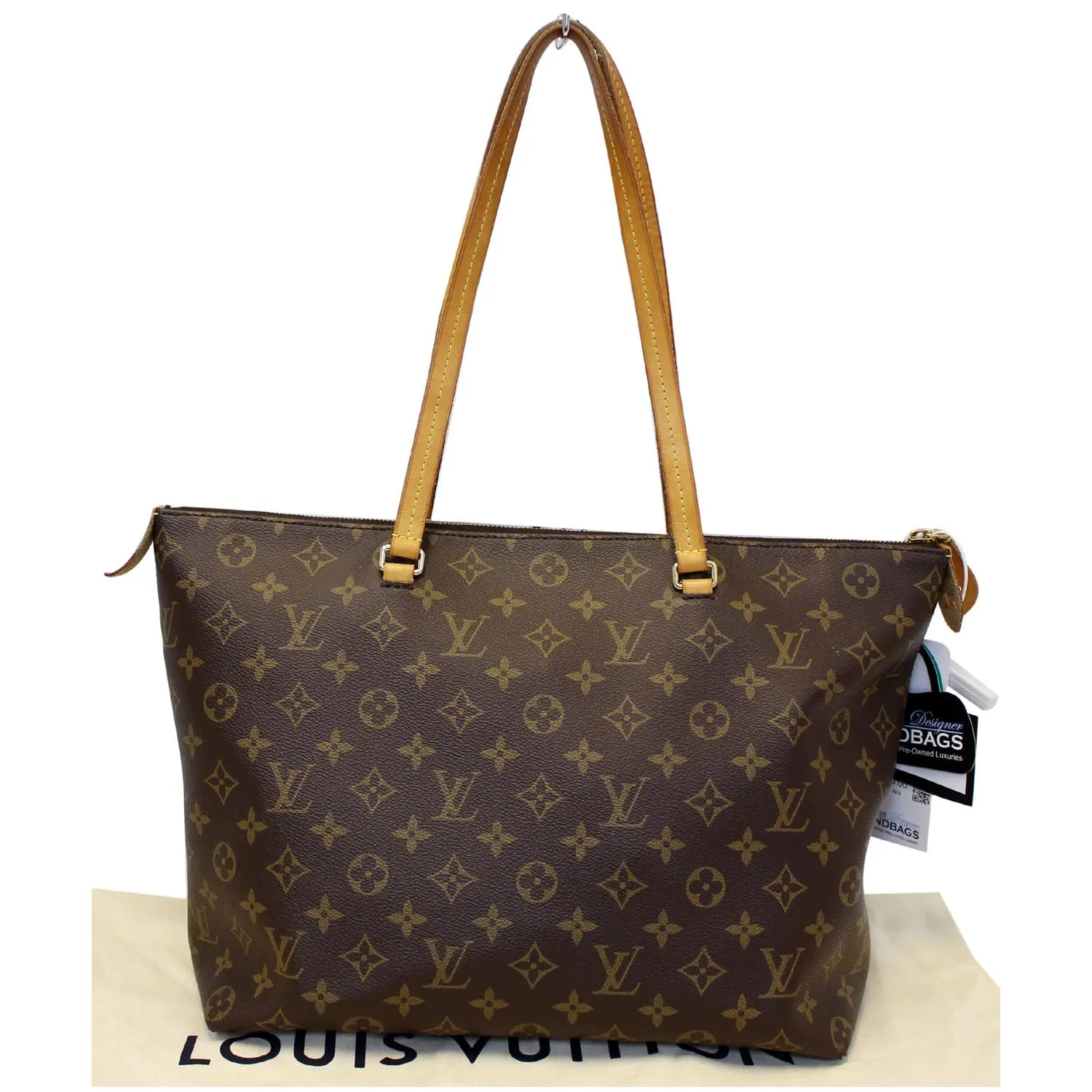LOUIS VUITTON Iena PM Monogram Canvas Shoulder Bag Brown