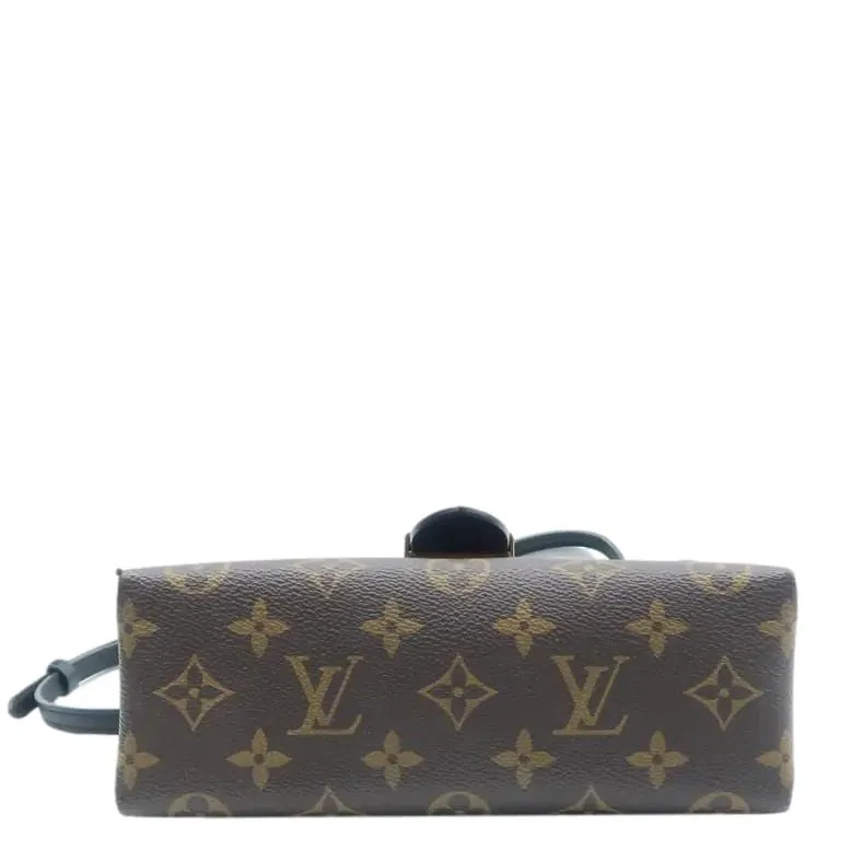 LOUIS VUITTON Locky BB Monogram Canvas Shoulder Bag Brown