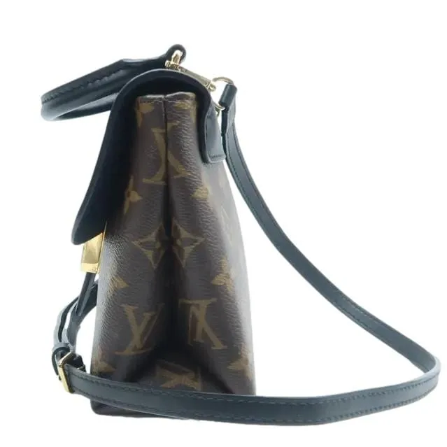 LOUIS VUITTON Locky BB Monogram Canvas Shoulder Bag Brown