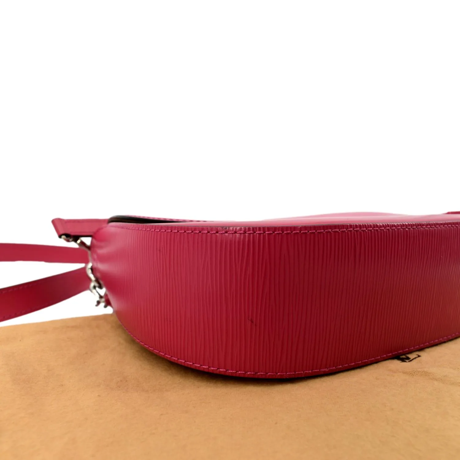 LOUIS VUITTON Luna Epi Leather Crossbody Bag Hot Pink