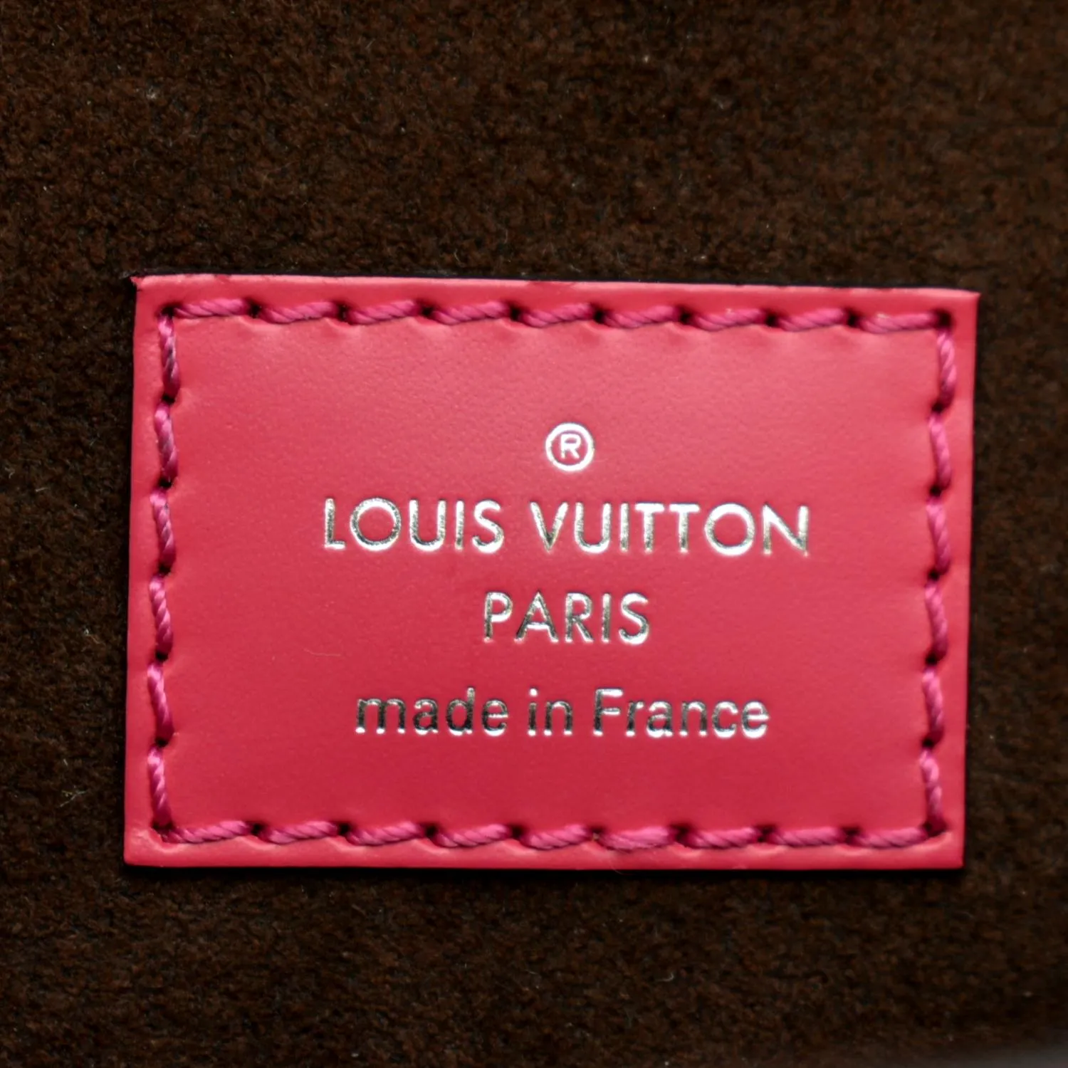 LOUIS VUITTON Luna Epi Leather Crossbody Bag Hot Pink