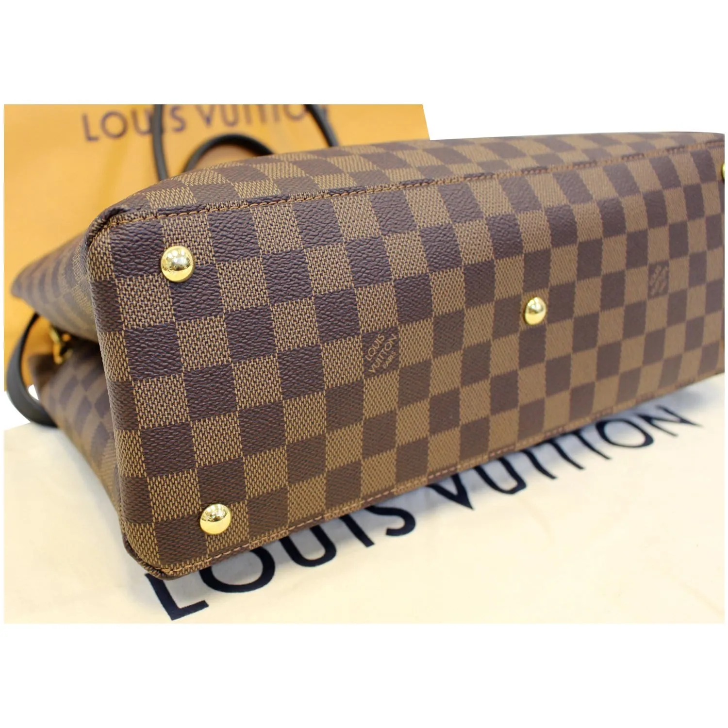 LOUIS VUITTON LV Riverside Damier Ebene Shoulder Bag Noir