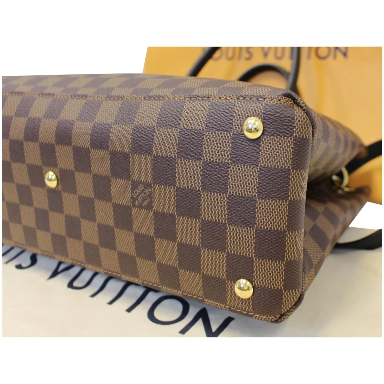 LOUIS VUITTON LV Riverside Damier Ebene Shoulder Bag Noir