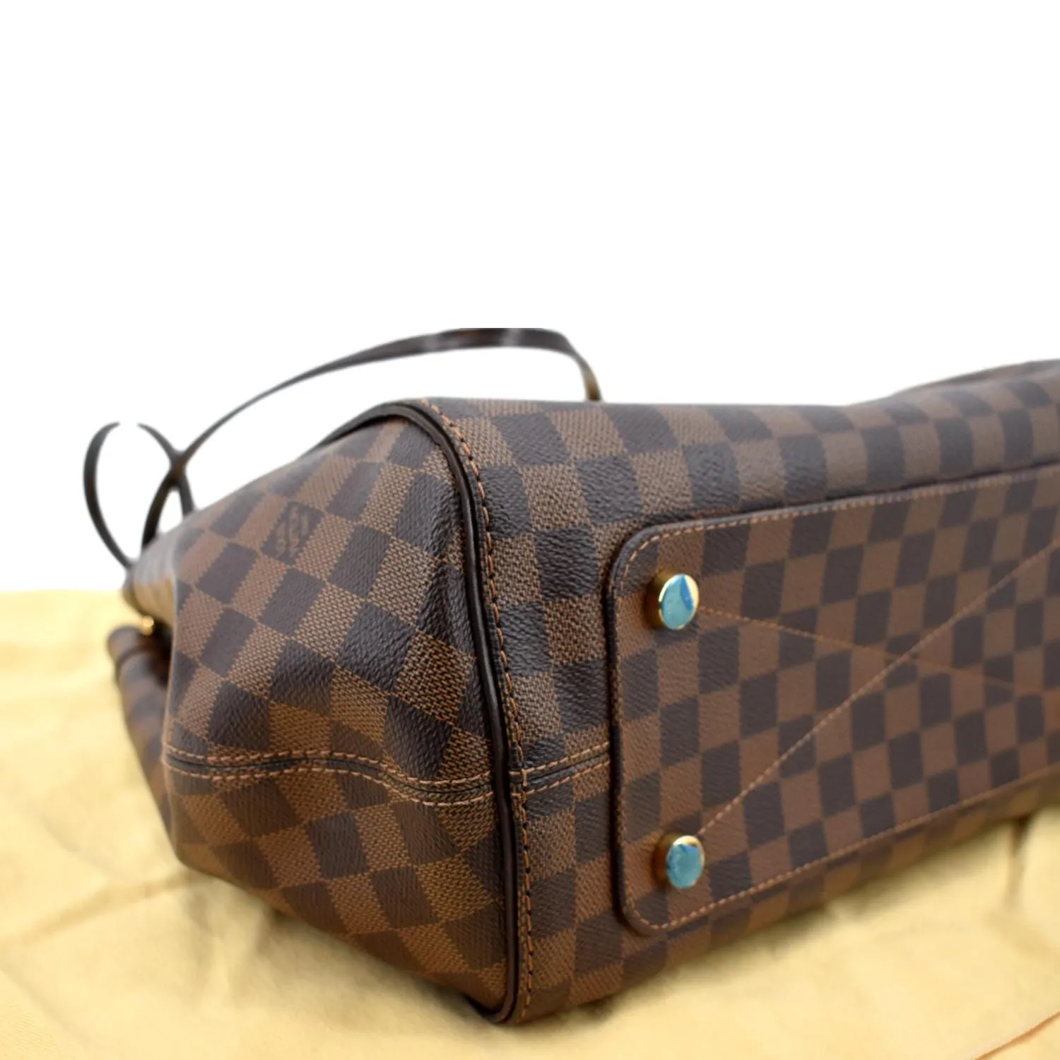 LOUIS VUITTON Marylebone PM Damier Ebene Shoulder Bag Brown