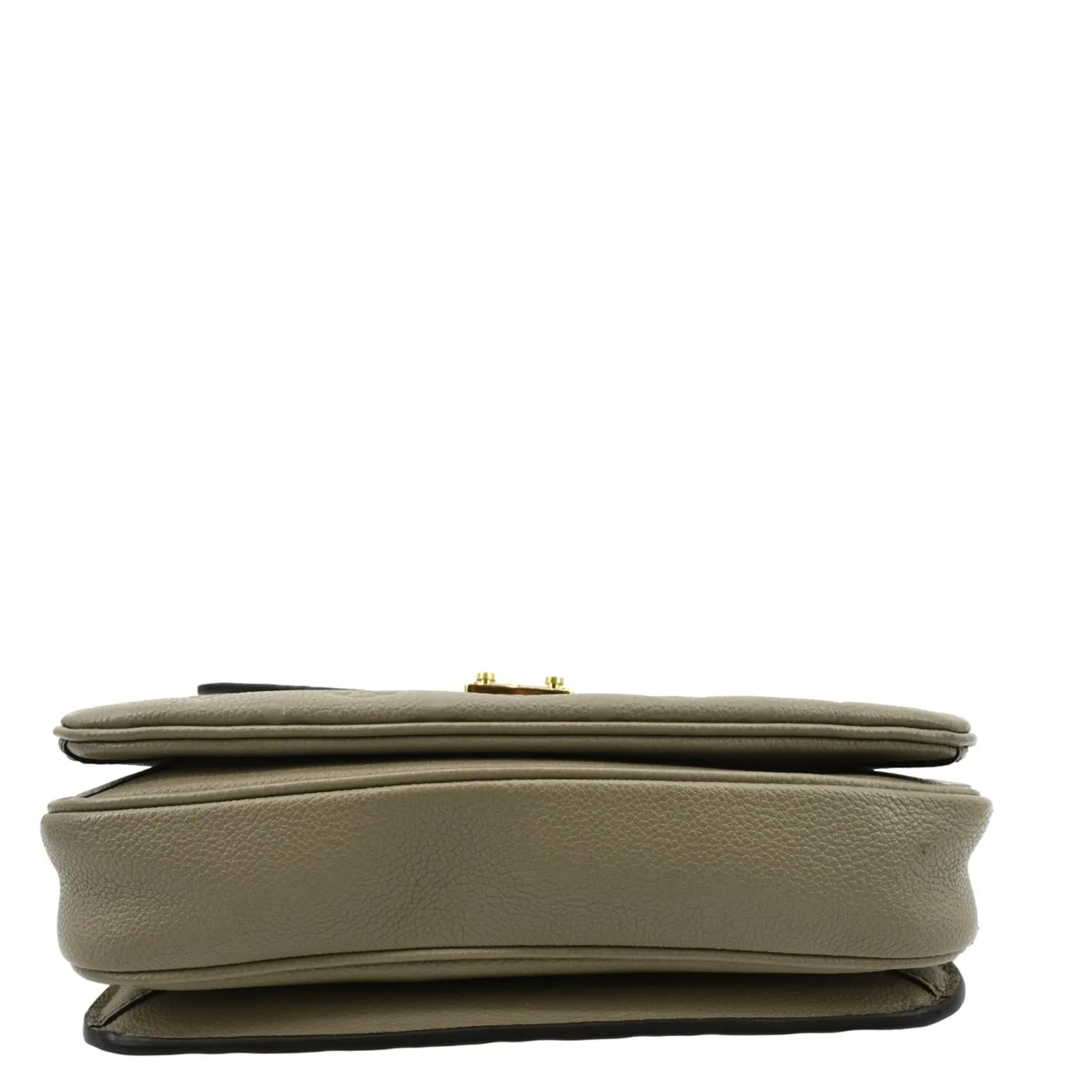 LOUIS VUITTON Metis Pochette Empreinte Leather Crossbody Bag Tourterelle