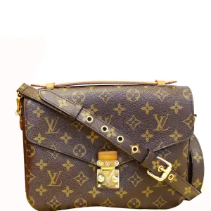 LOUIS VUITTON Metis Pochette Monogram Canvas Crossbody Bag
