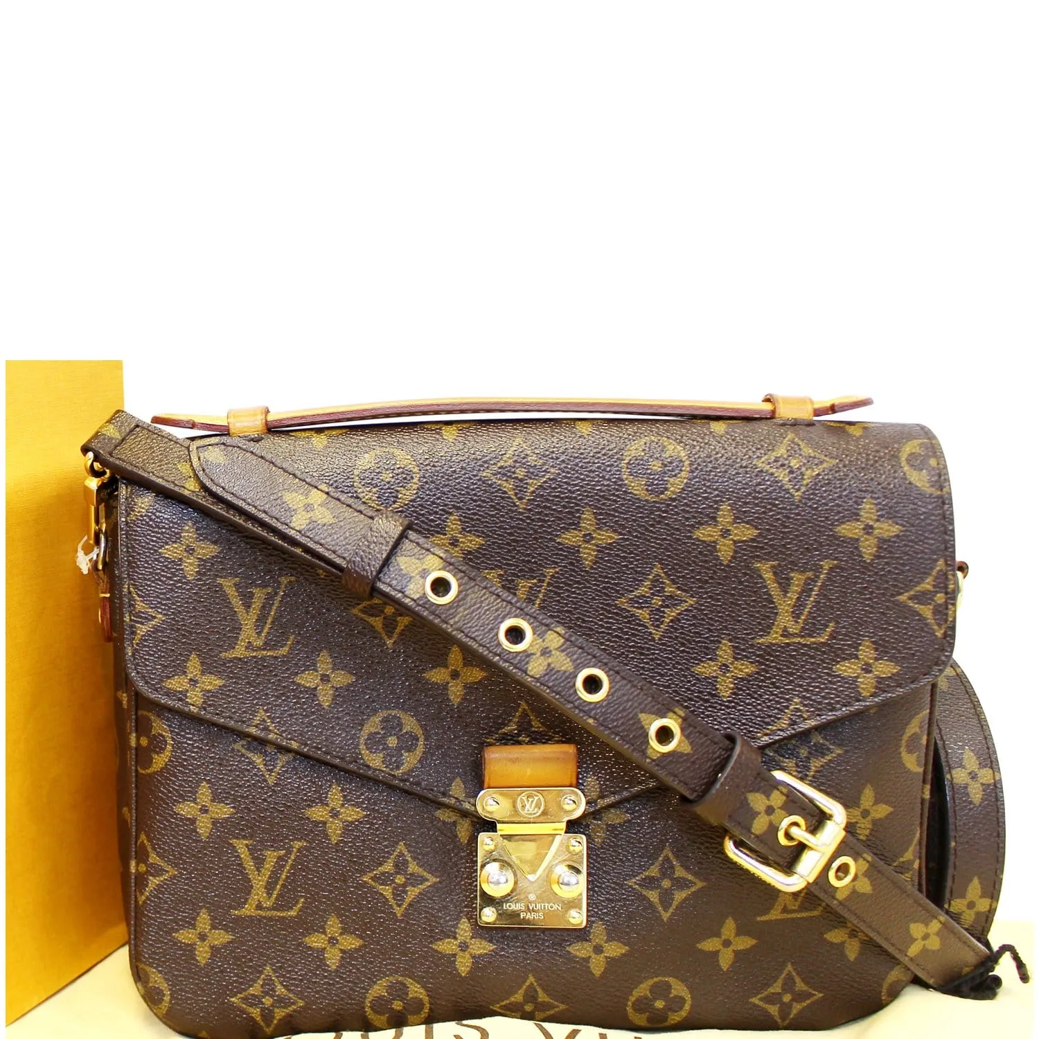 LOUIS VUITTON Metis Pochette Monogram Canvas Crossbody Bag