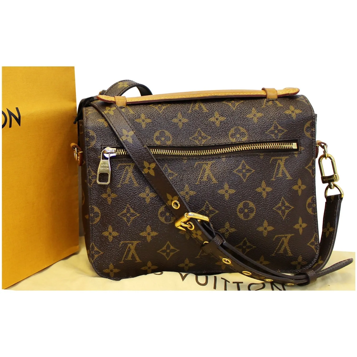 LOUIS VUITTON Metis Pochette Monogram Canvas Crossbody Bag