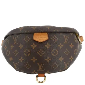 LOUIS VUITTON Monogram Canvas Bumbag Brown