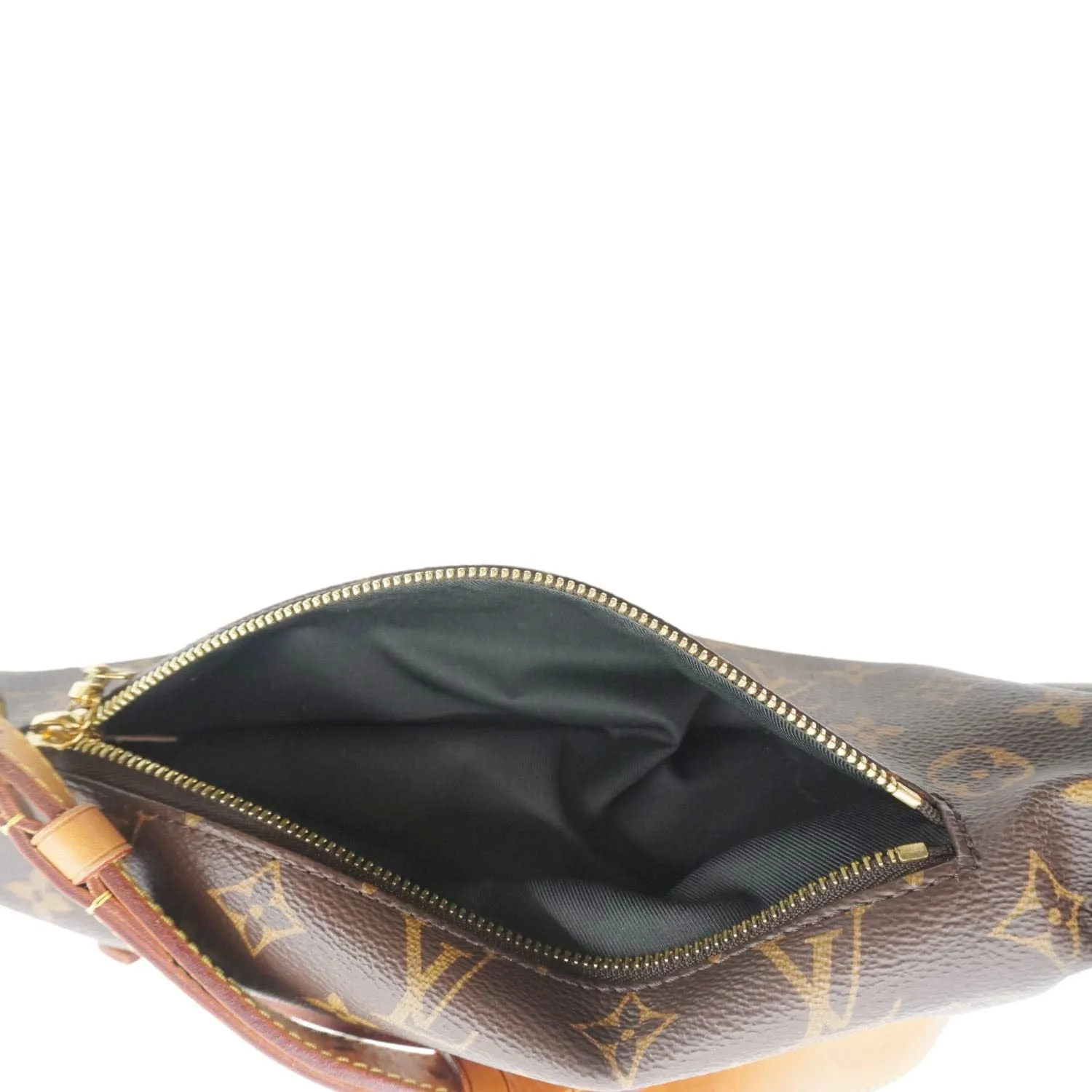 LOUIS VUITTON Monogram Canvas Bumbag Brown