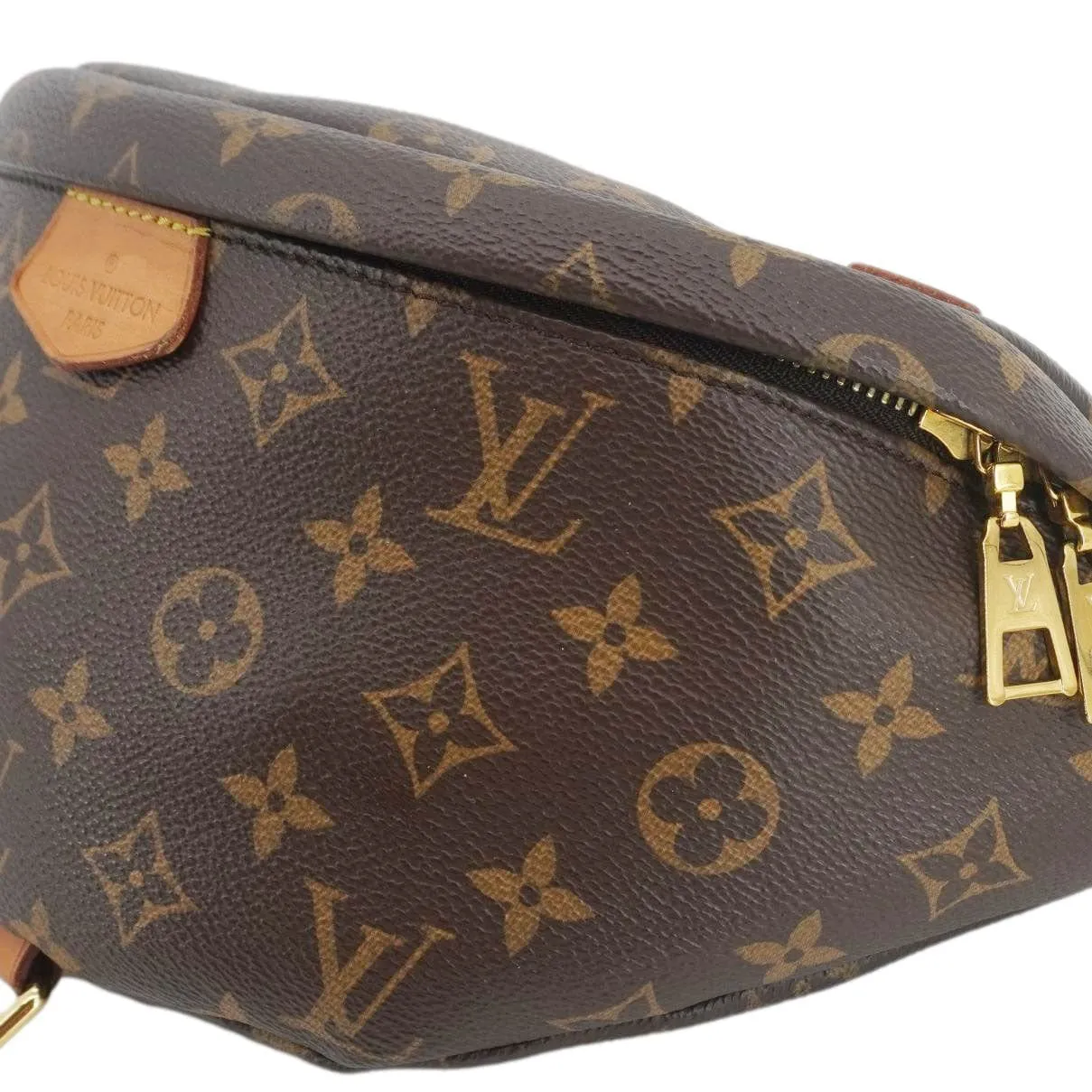 LOUIS VUITTON Monogram Canvas Bumbag Brown