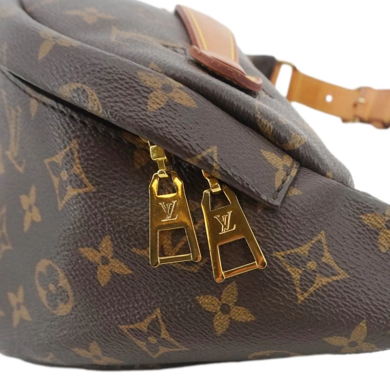 LOUIS VUITTON Monogram Canvas Bumbag Brown