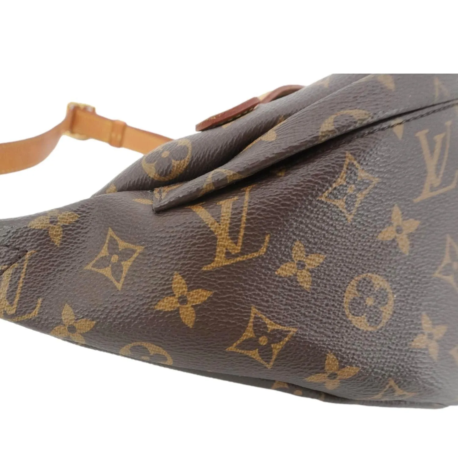 LOUIS VUITTON Monogram Canvas Bumbag Brown