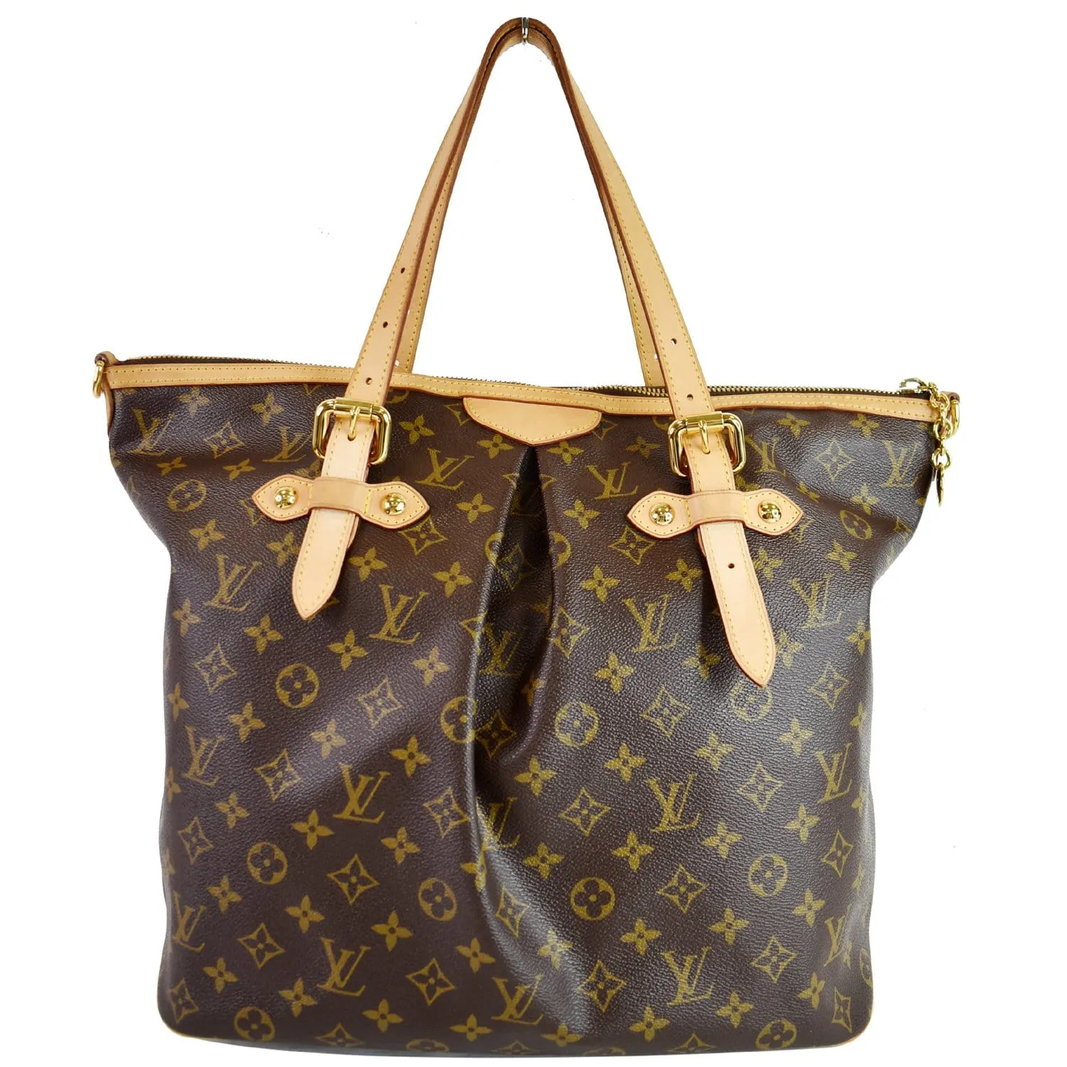 LOUIS VUITTON Monogram Canvas Palermo GM Tote Shoulder Bag