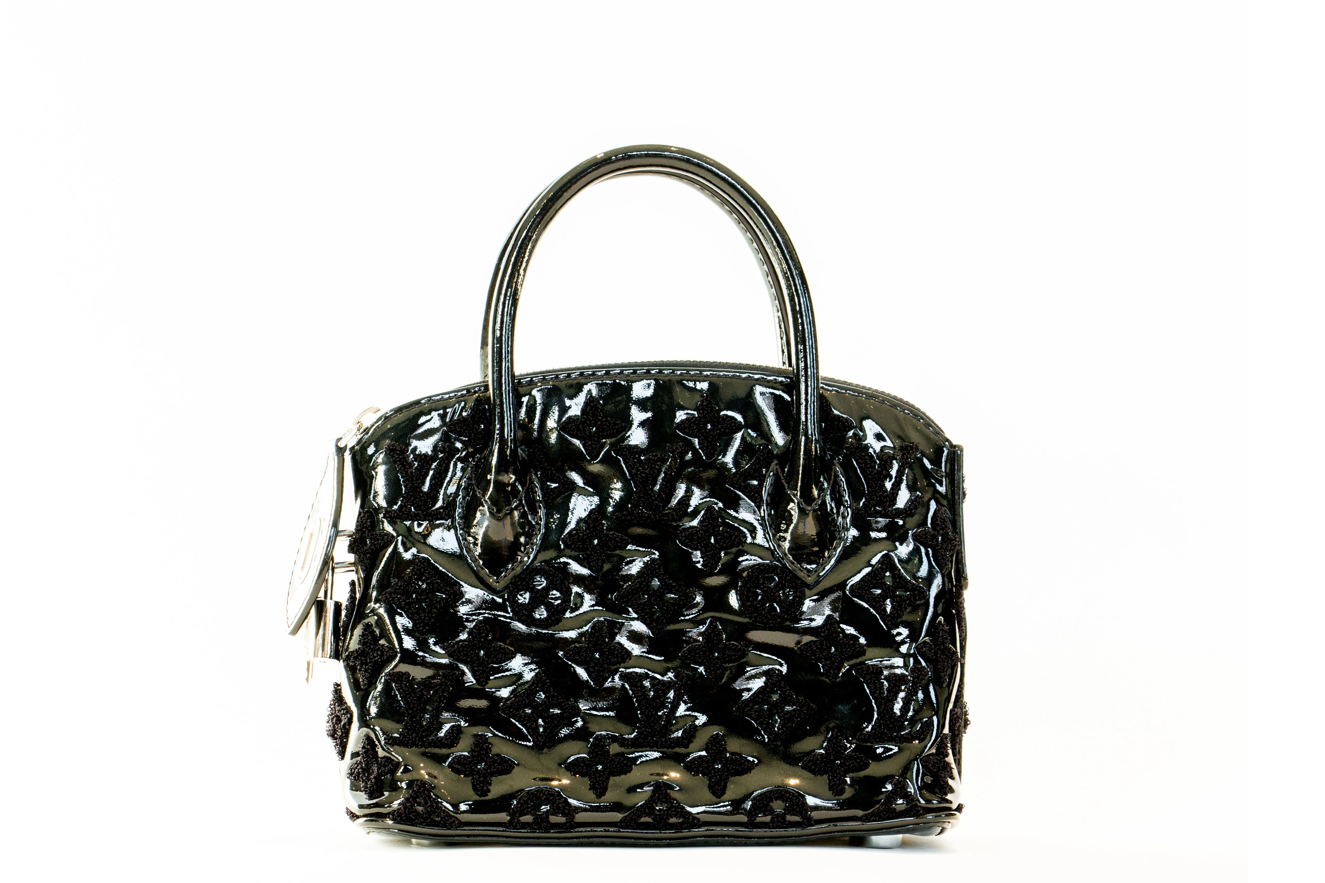 Louis Vuitton Monogram Fascination Lockit BB (Black)
