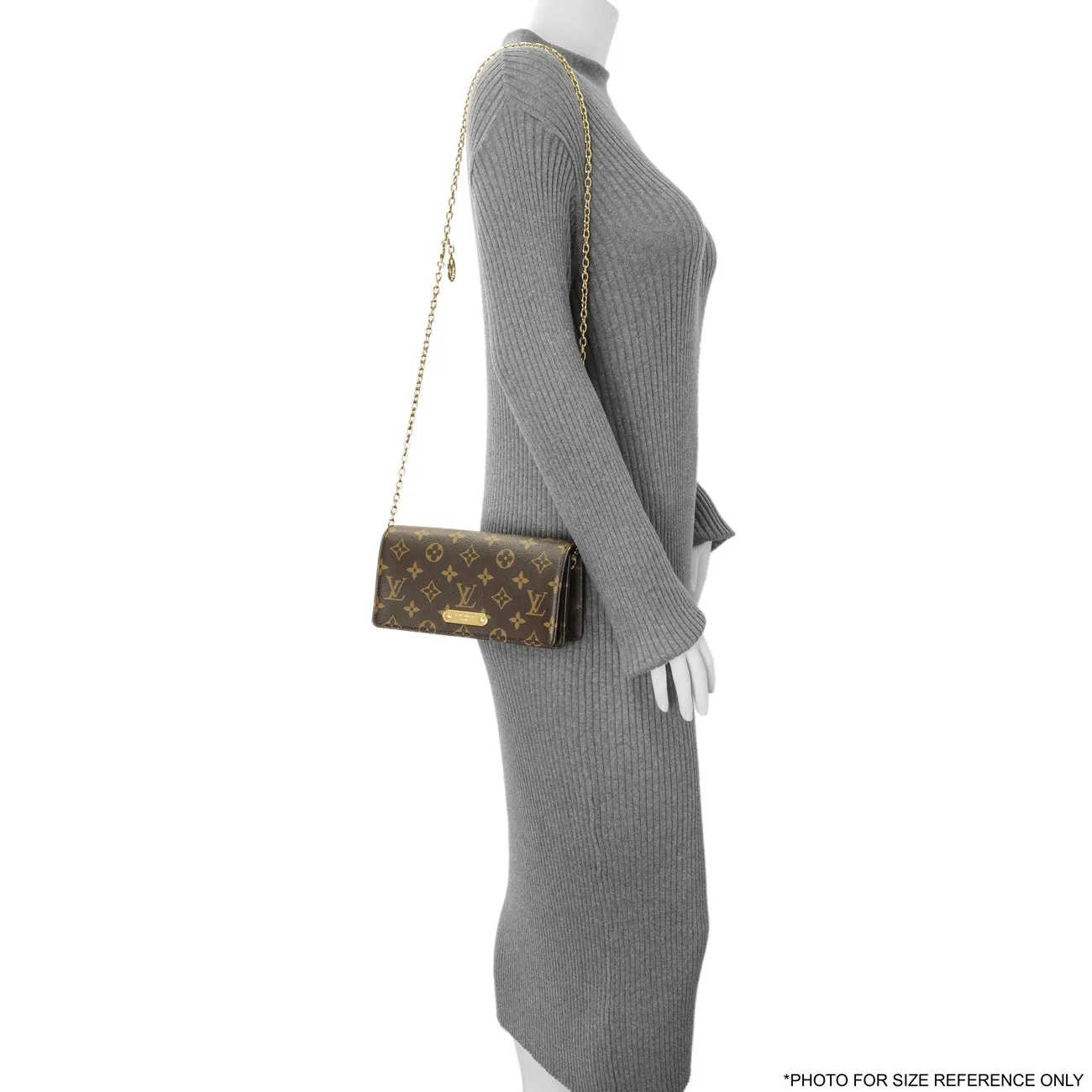 Louis Vuitton Monogram Wallet On Chain Lily