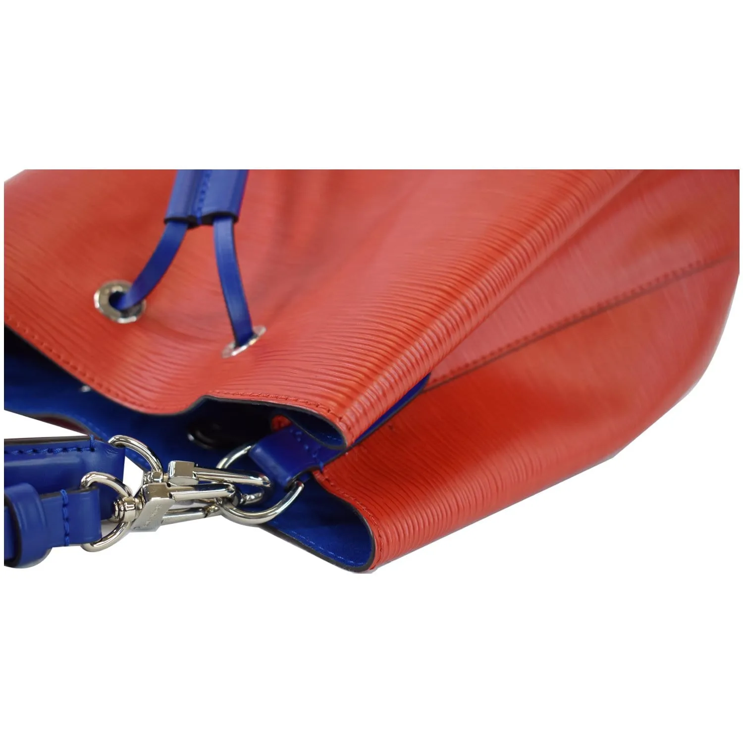 LOUIS VUITTON Neonoe Epi Leather Shoulder Bag Coquelicot