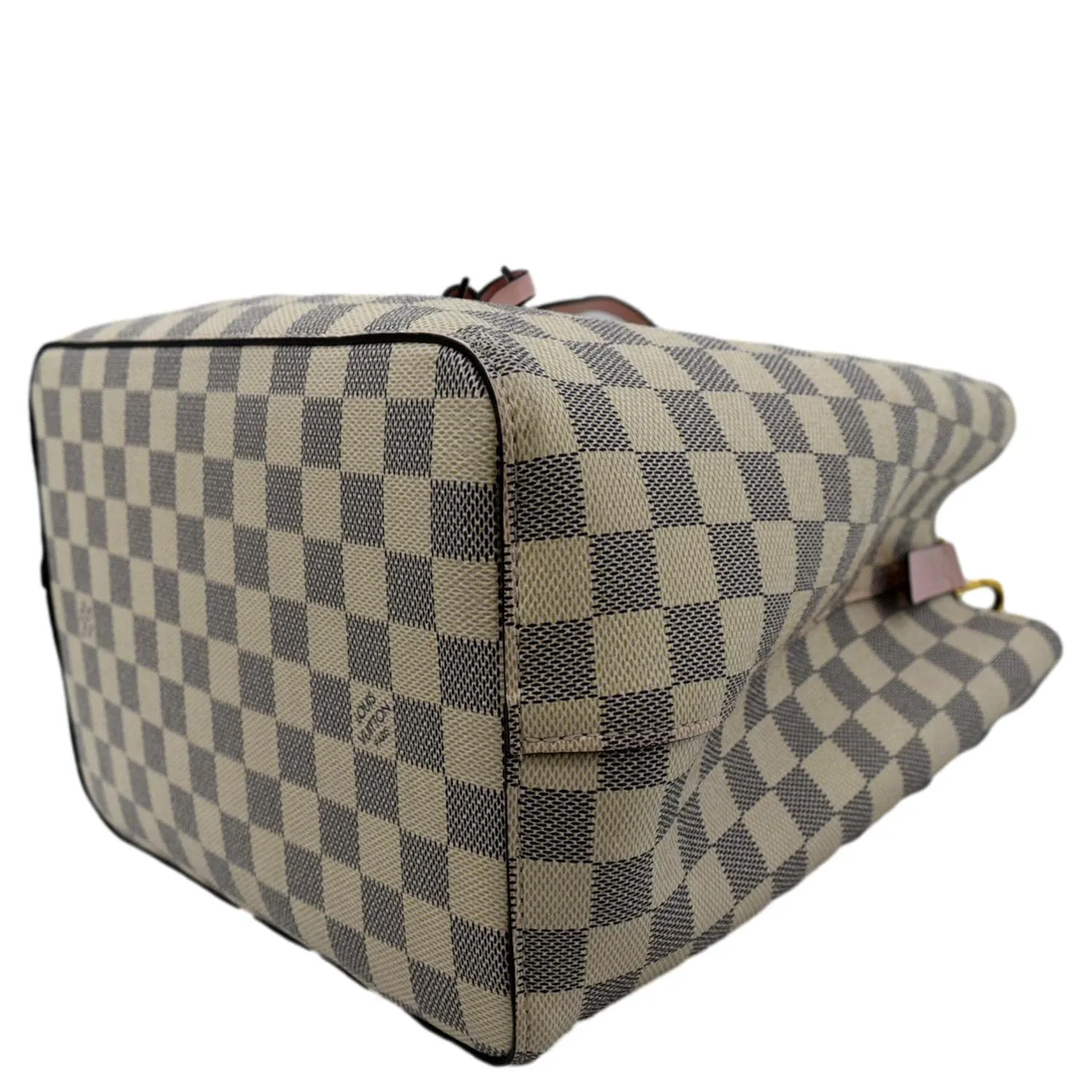 LOUIS VUITTON Neonoe MM Damier Azur Crossbody Bag Rose