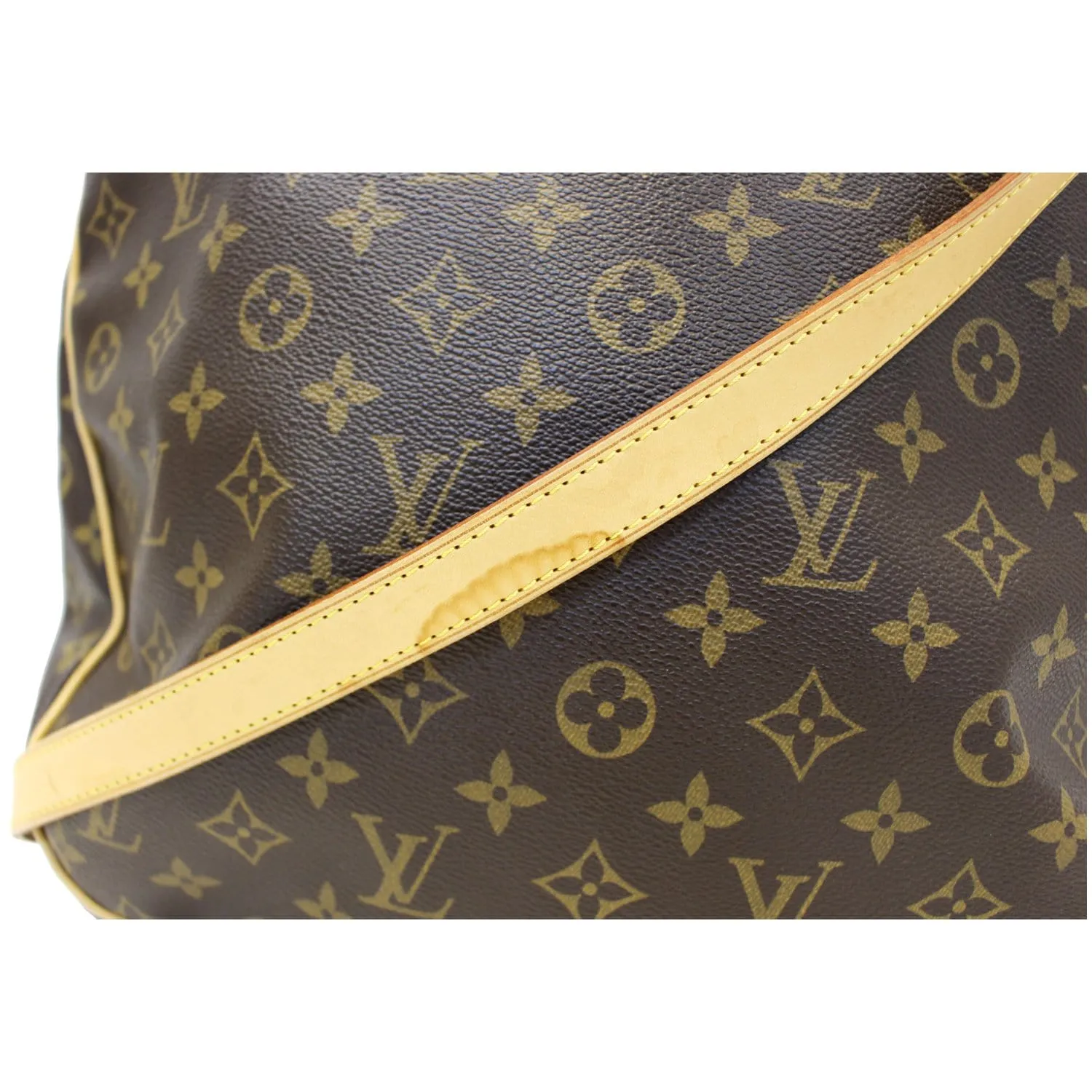 LOUIS VUITTON Odeon GM Monogram Canvas Shoulder Bag Brown
