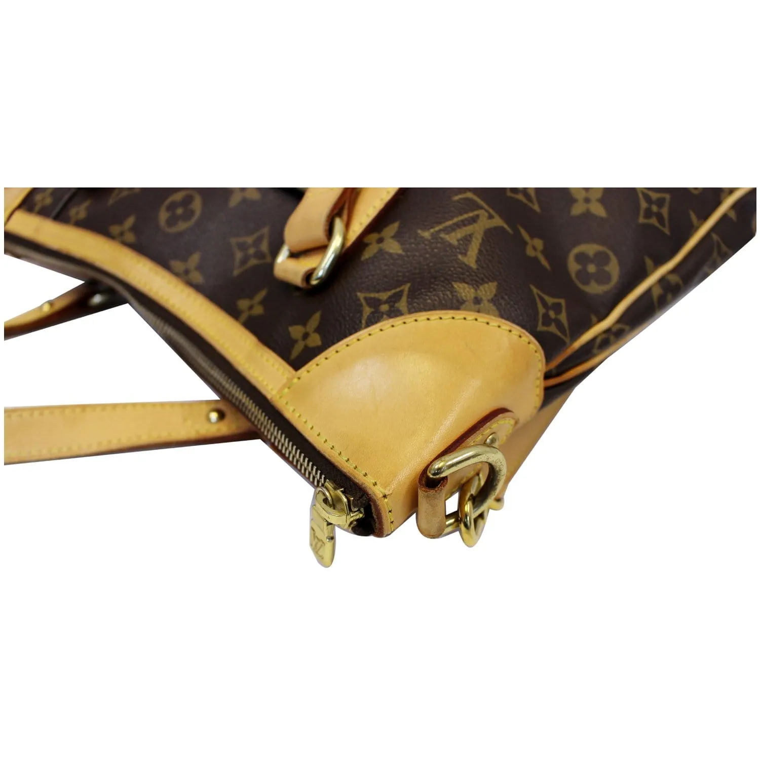 LOUIS VUITTON Odeon GM Monogram Canvas Shoulder Bag Brown