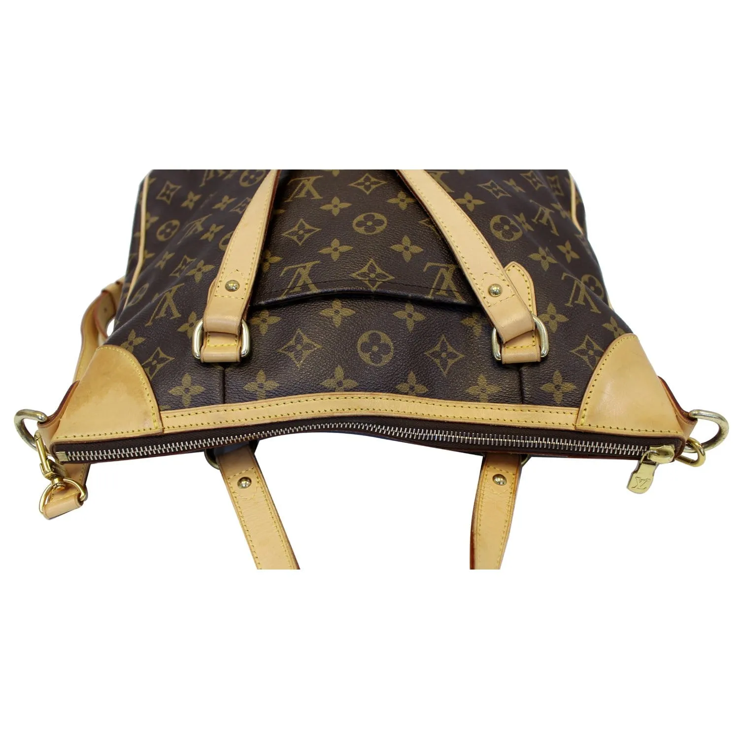 LOUIS VUITTON Odeon GM Monogram Canvas Shoulder Bag Brown