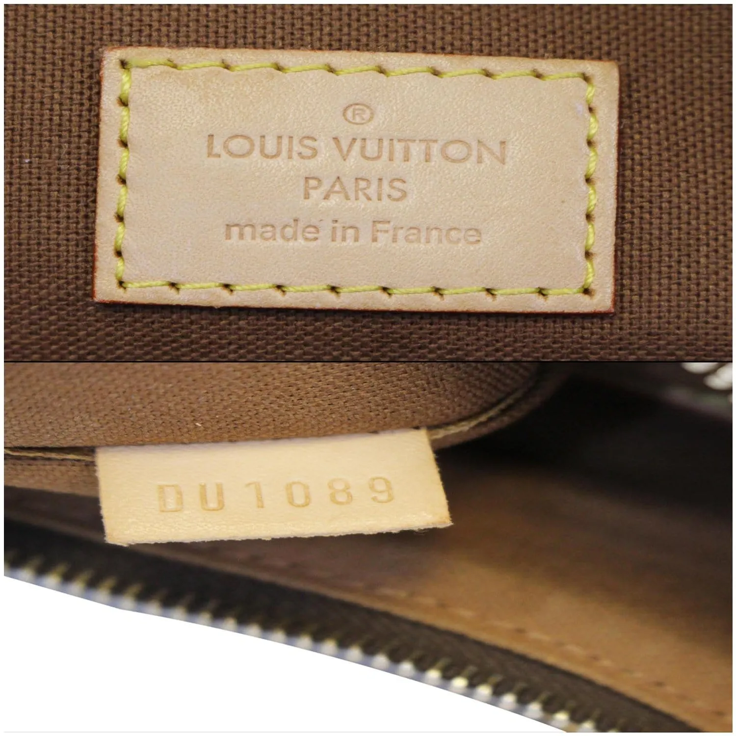 LOUIS VUITTON Odeon GM Monogram Canvas Shoulder Bag Brown