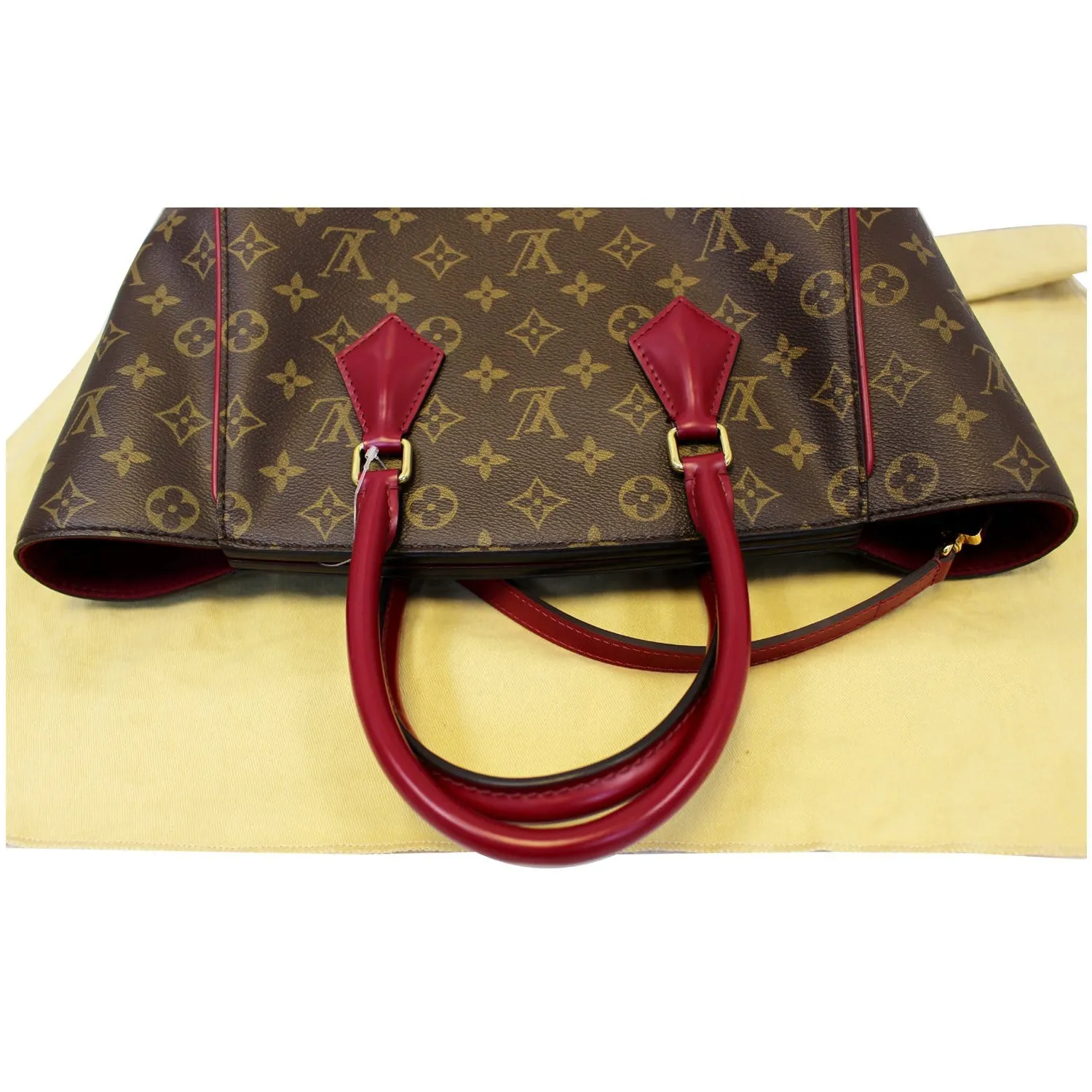 LOUIS VUITTON Phenix Monogram Canvas Shoulder Handbag Fuchsia